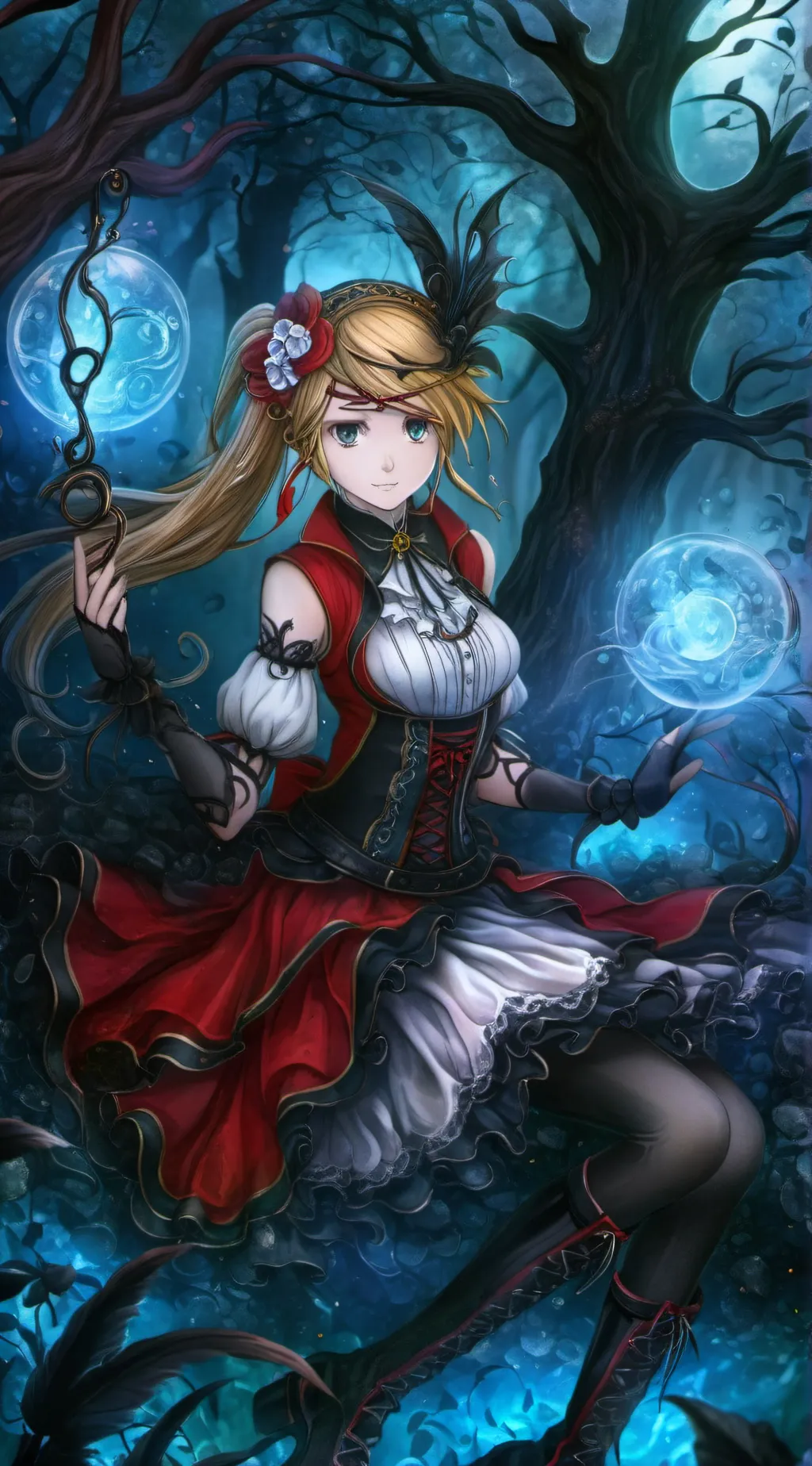 ai character: luciana  background