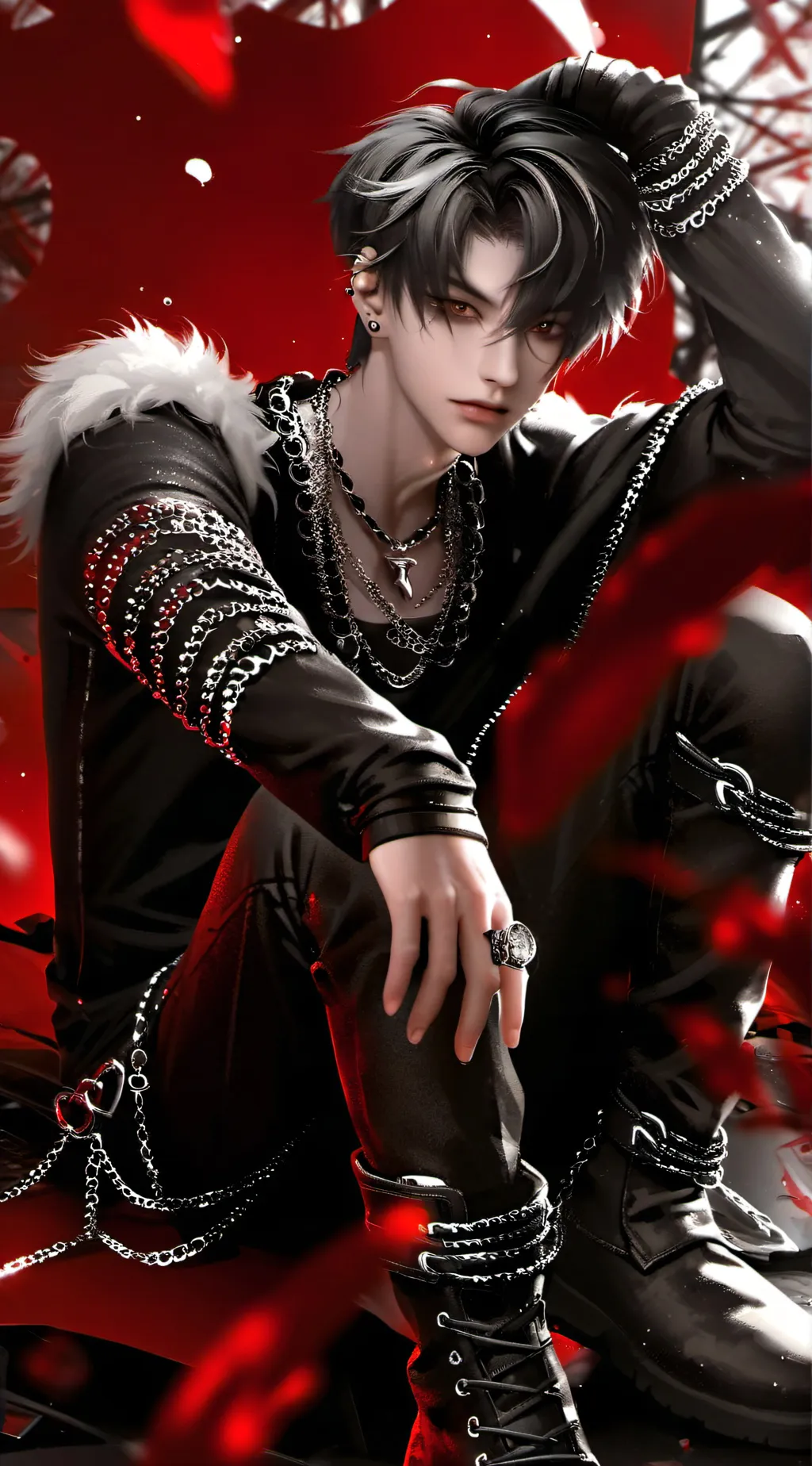 ai character: Ethan  background