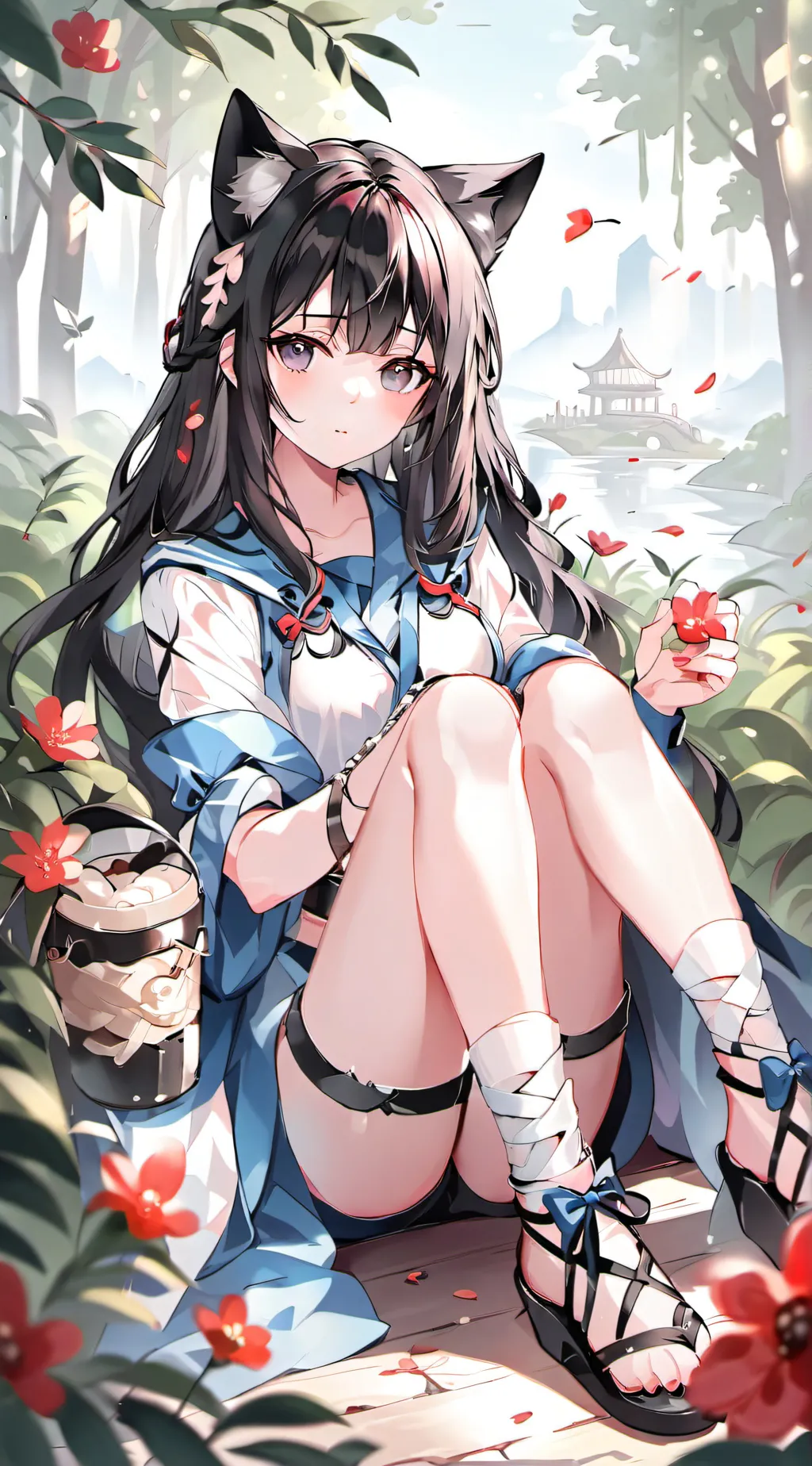 ai character: Haze background