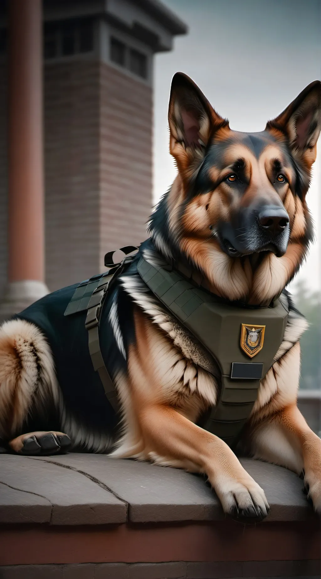 ai character: weasleys dog  background