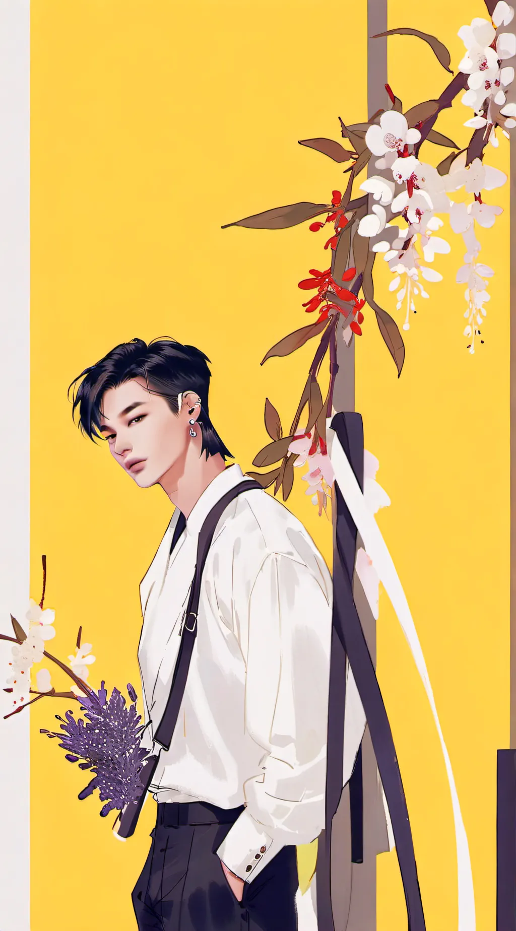 ai character: Ni-Ki & Jake background