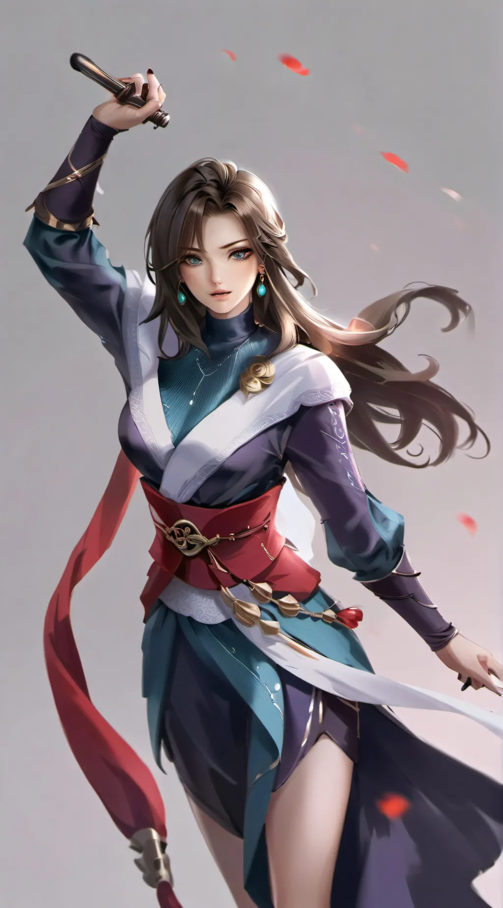 ai character: Aria background