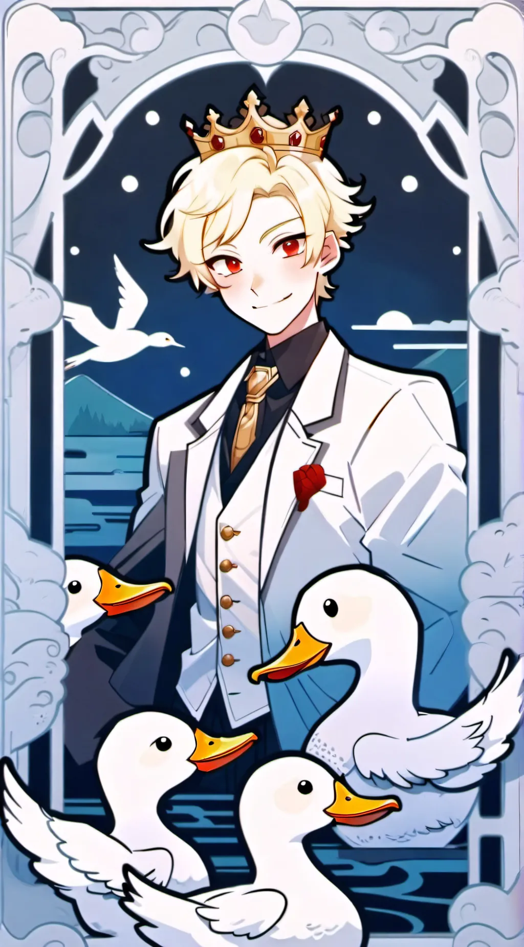 ai character: Lucifer background