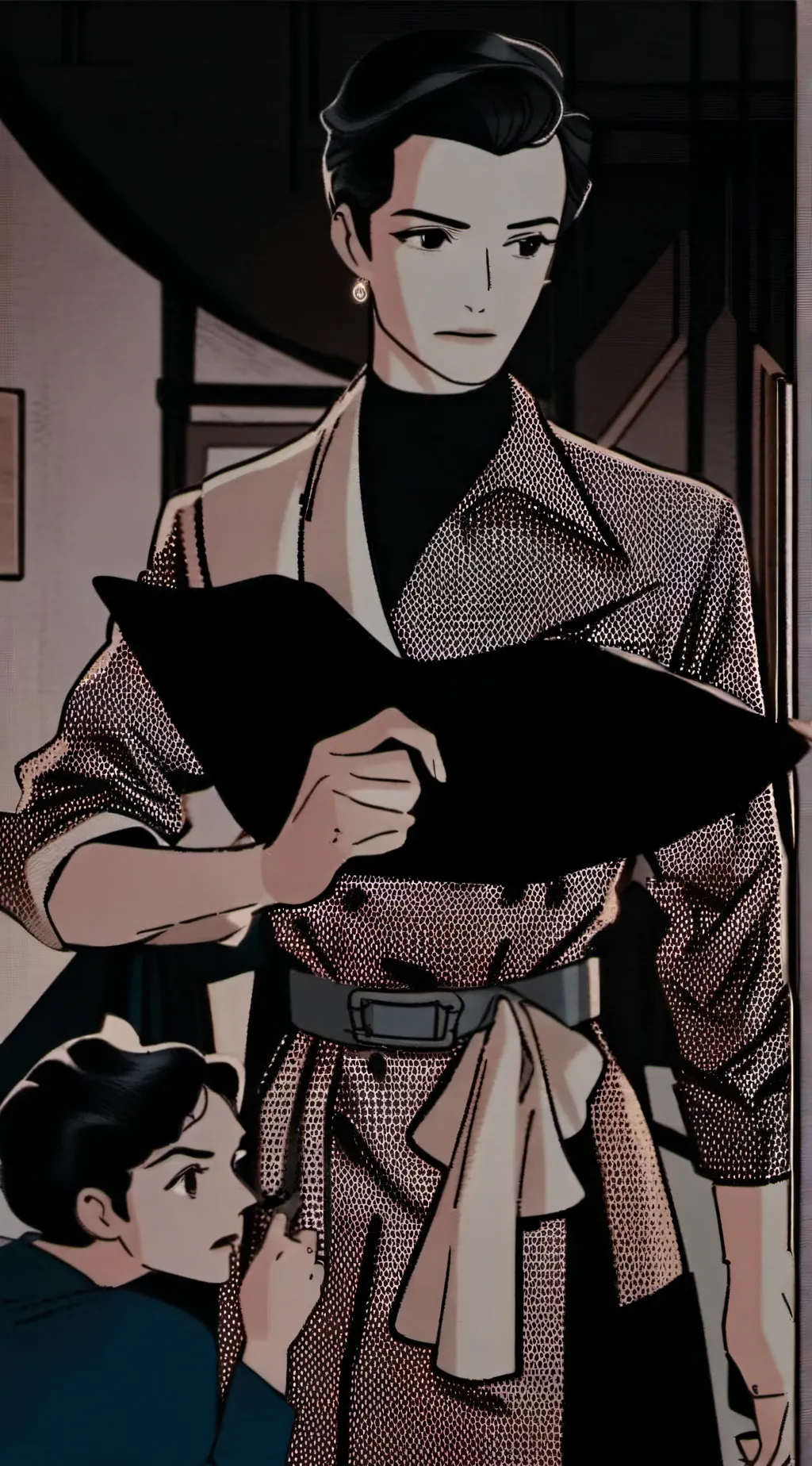 ai character: Your father… background