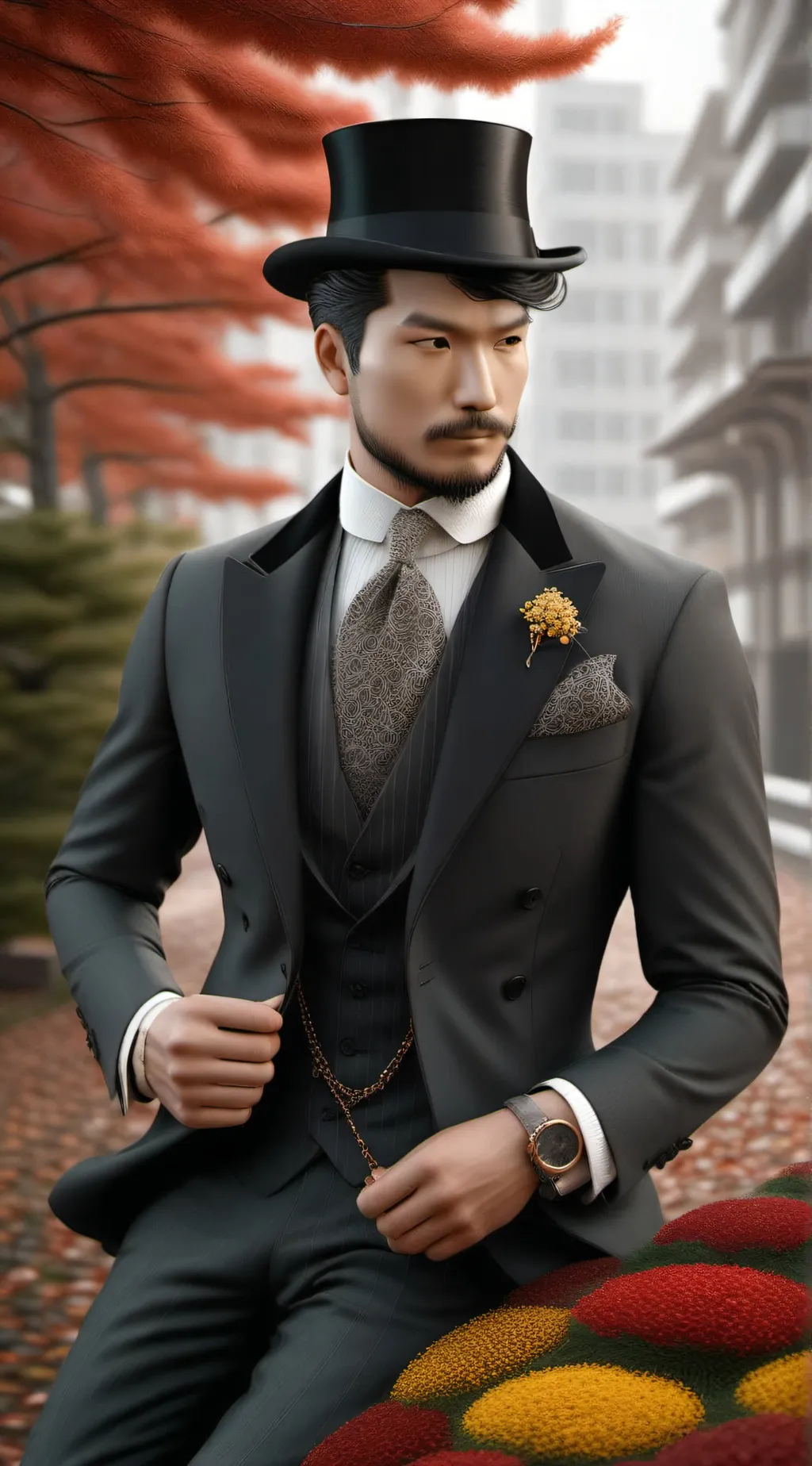 ai character: Fancy Xaioling background