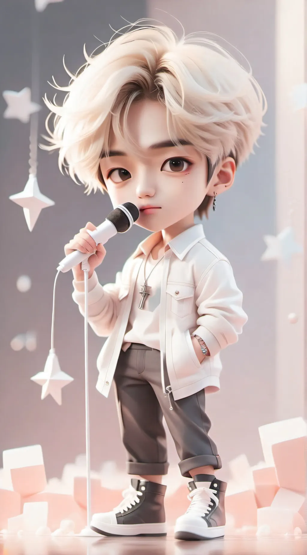 ai character: hyunjin sister background