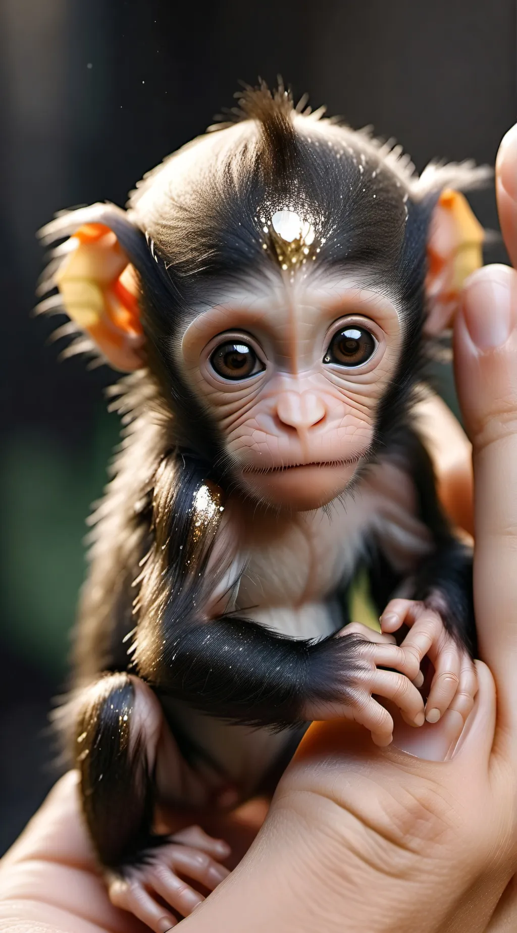 ai character: scary of.verything background