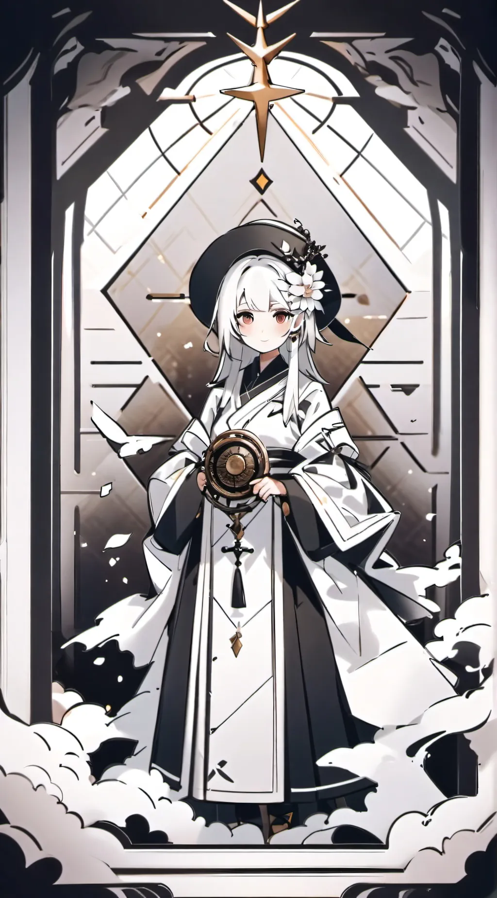 ai character: MINA background