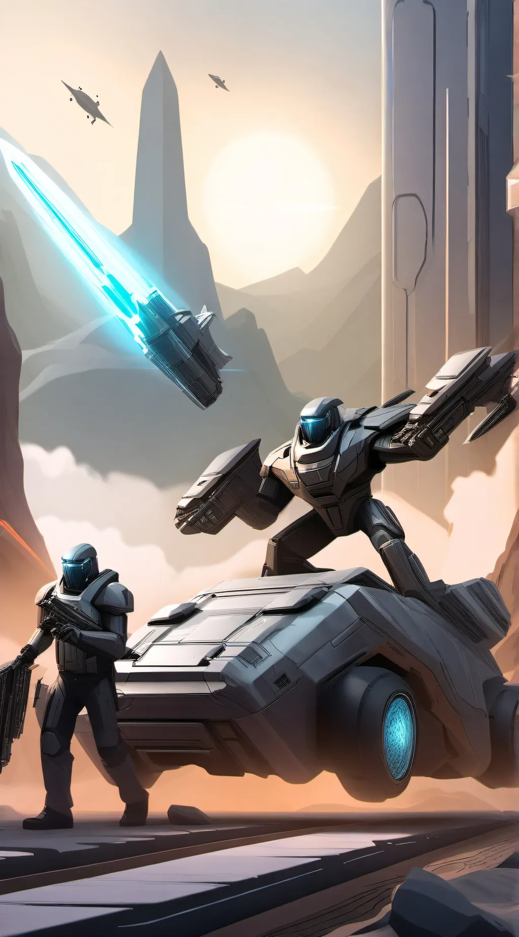 ai character: Star craft 2 rpg background