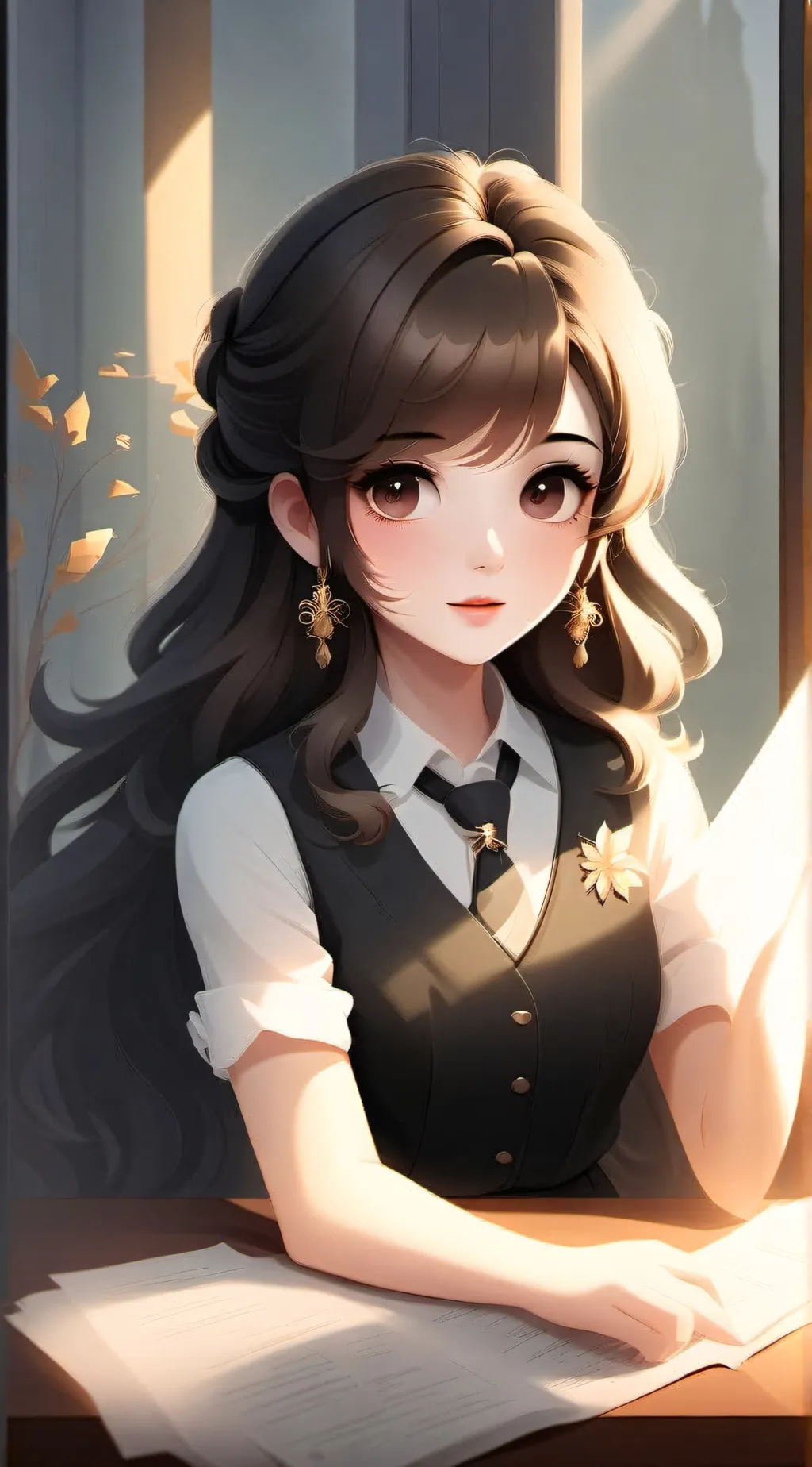 ai character: Amy background