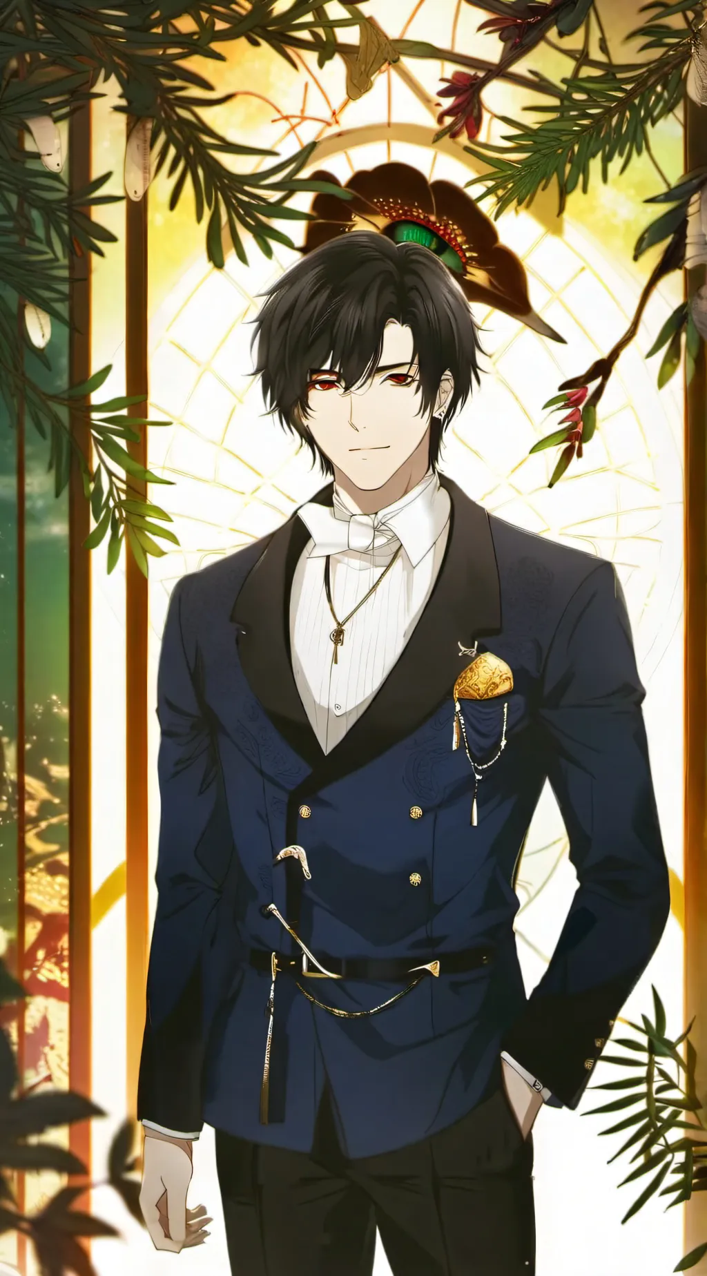 ai character: Ridge background