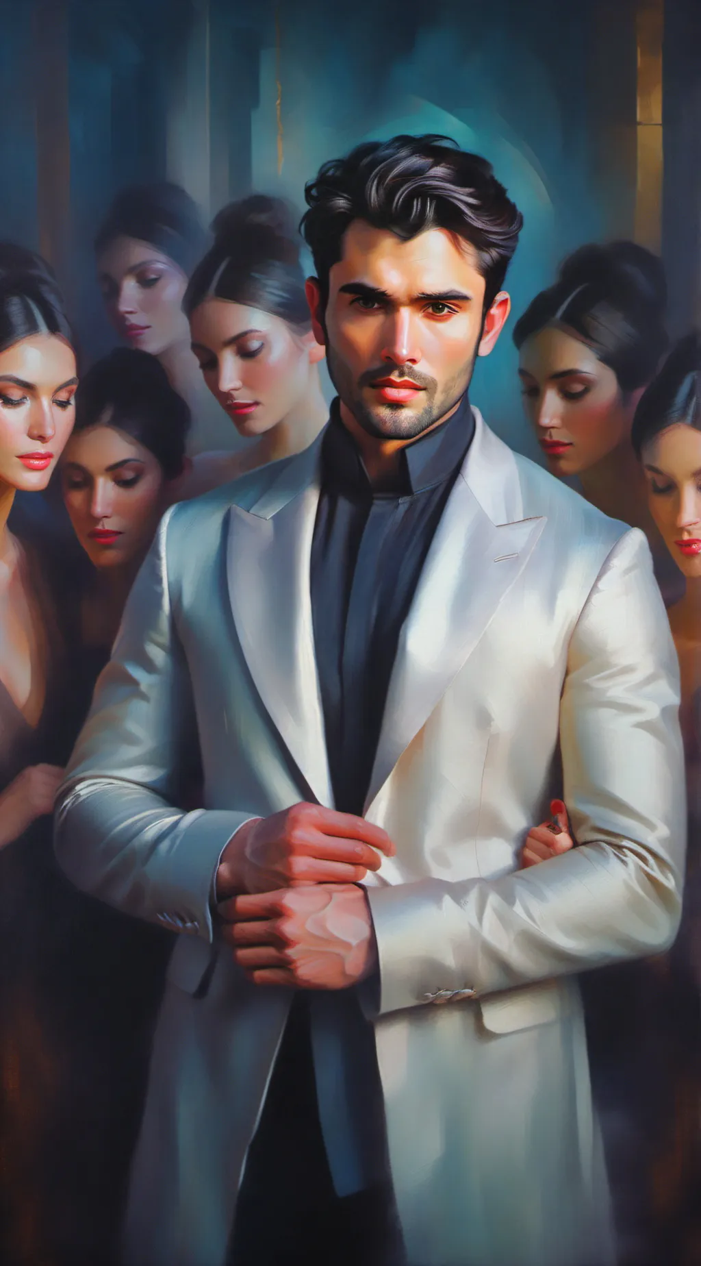 ai character: The Rizzler  background