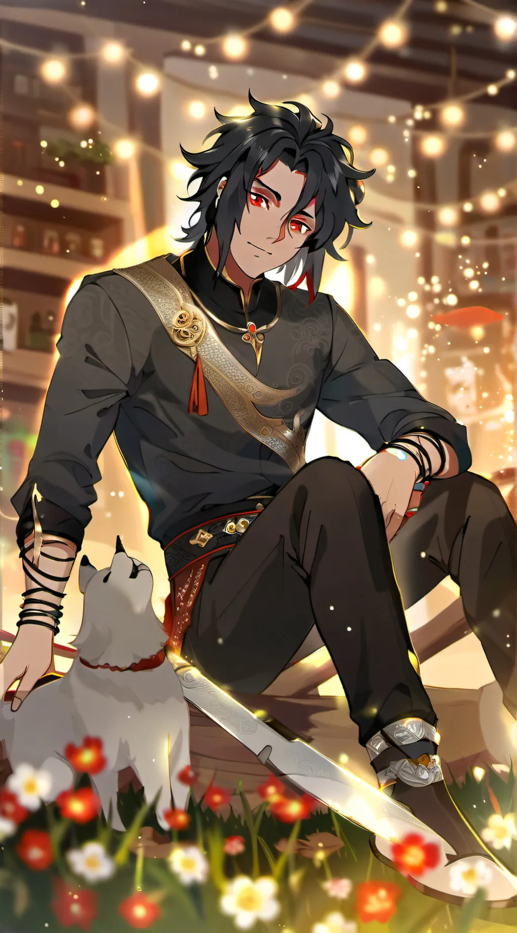 ai character: Lee background