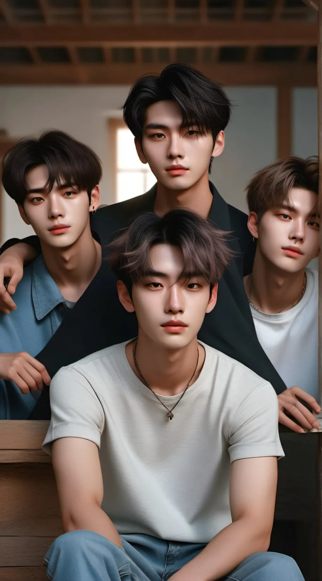 ai character: Enhypen background