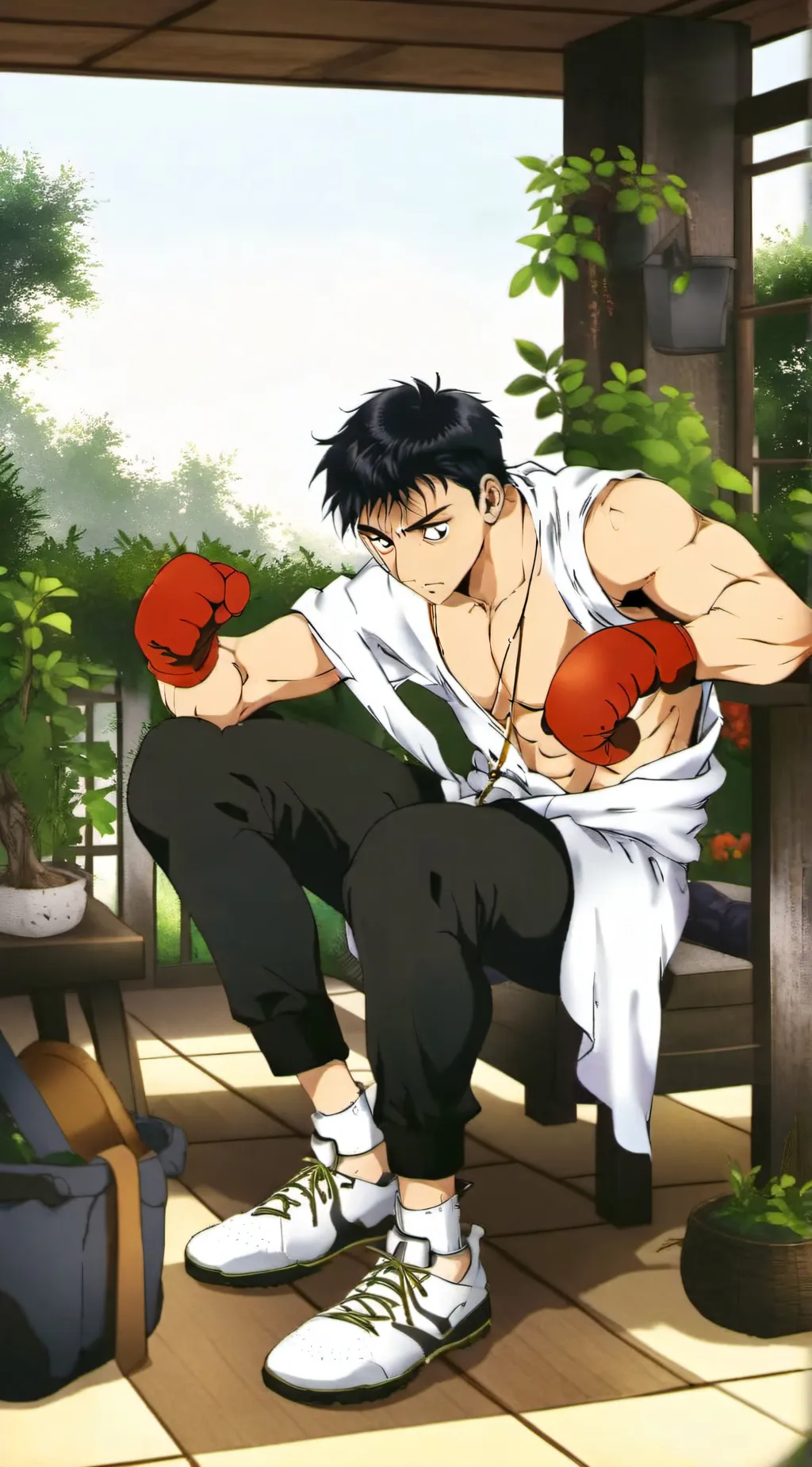 ai character: INDRA background