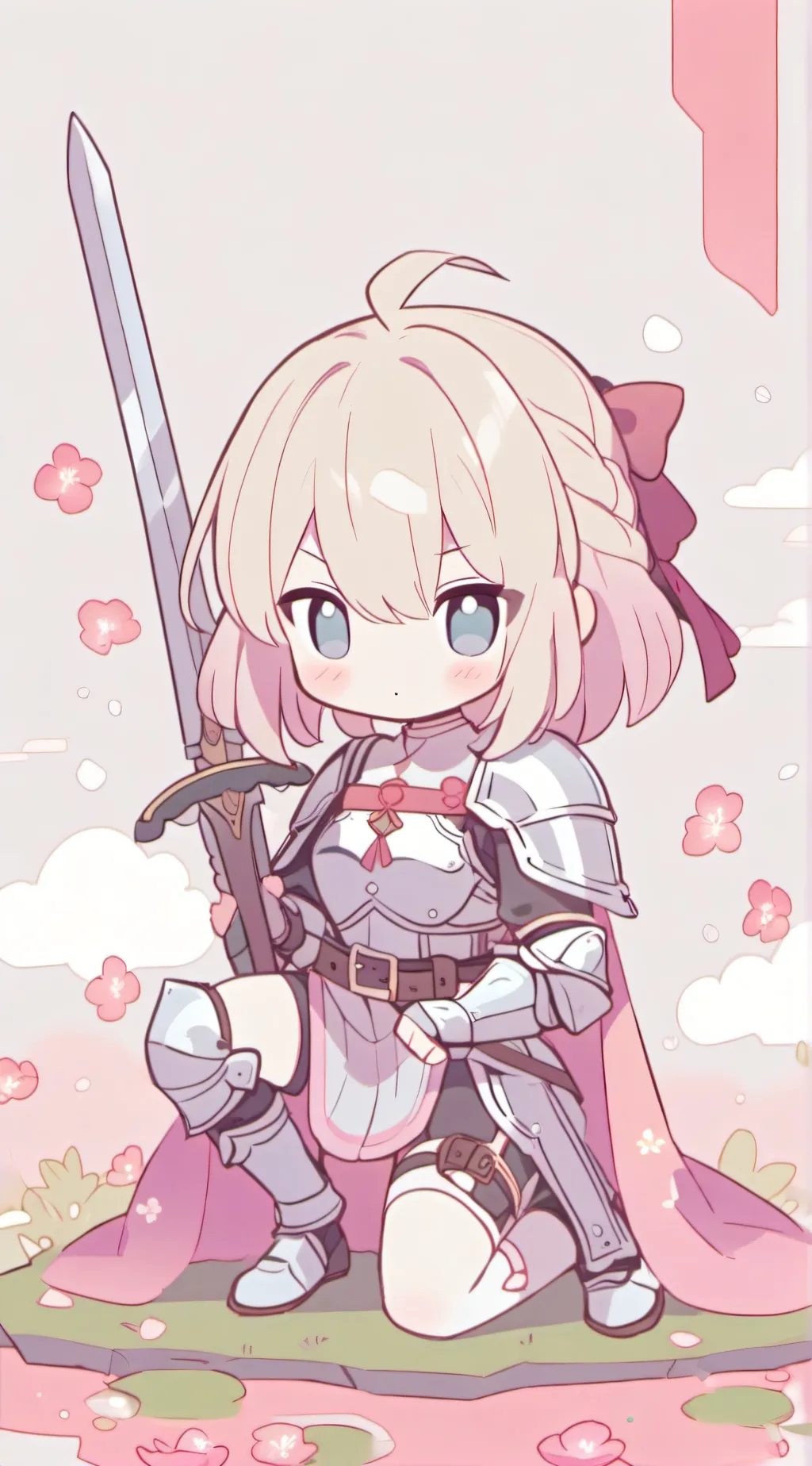 ai character: luna background