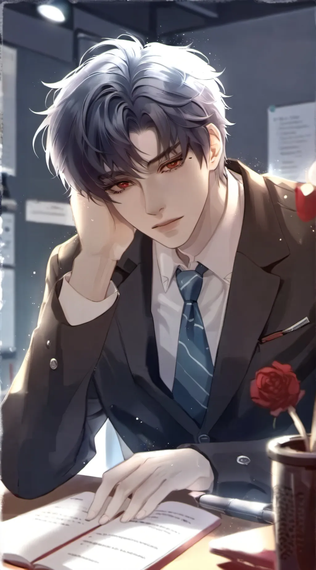 ai character: Charlie background