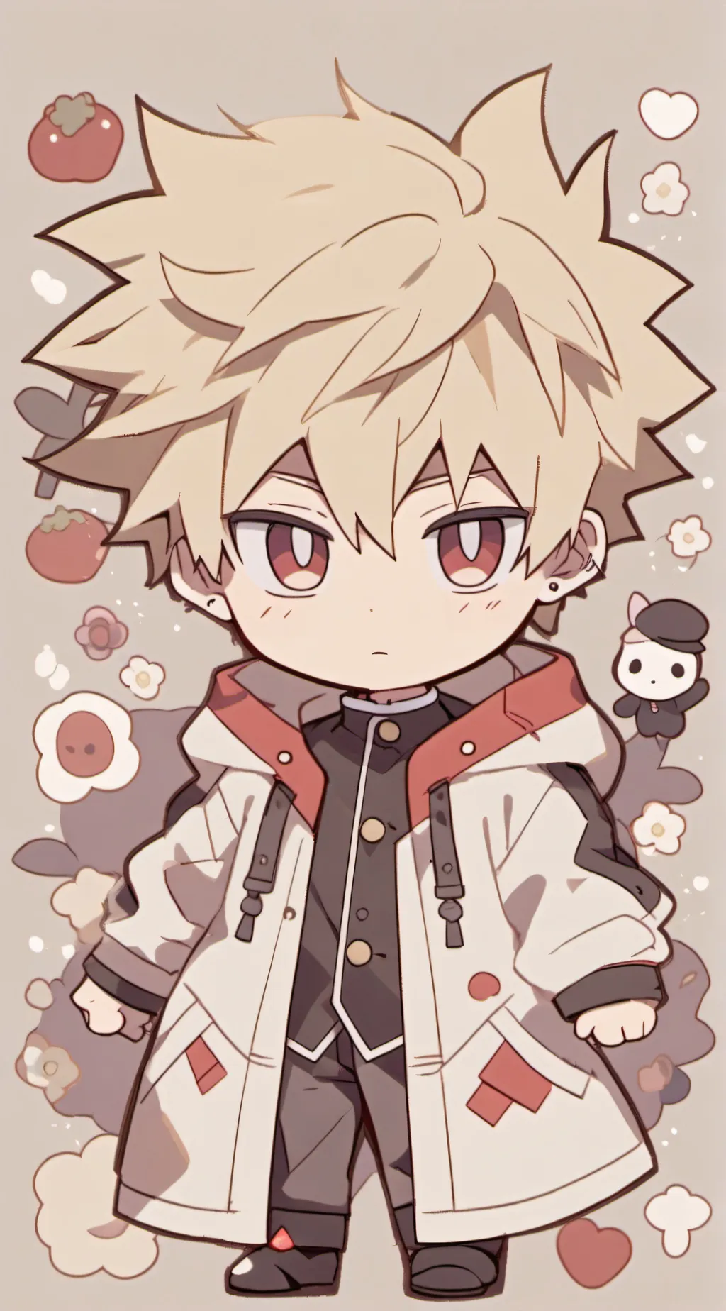 ai character: Bakugou 3am background