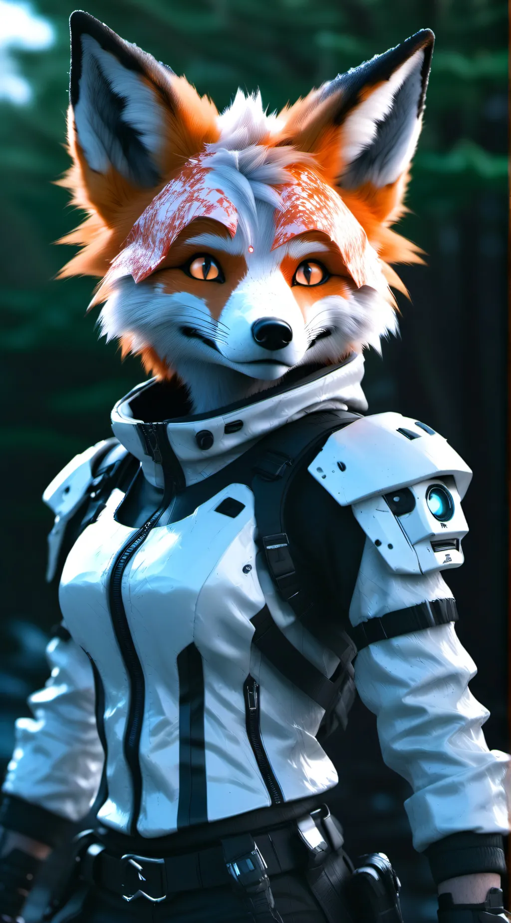 ai character: funtime lolbit  background