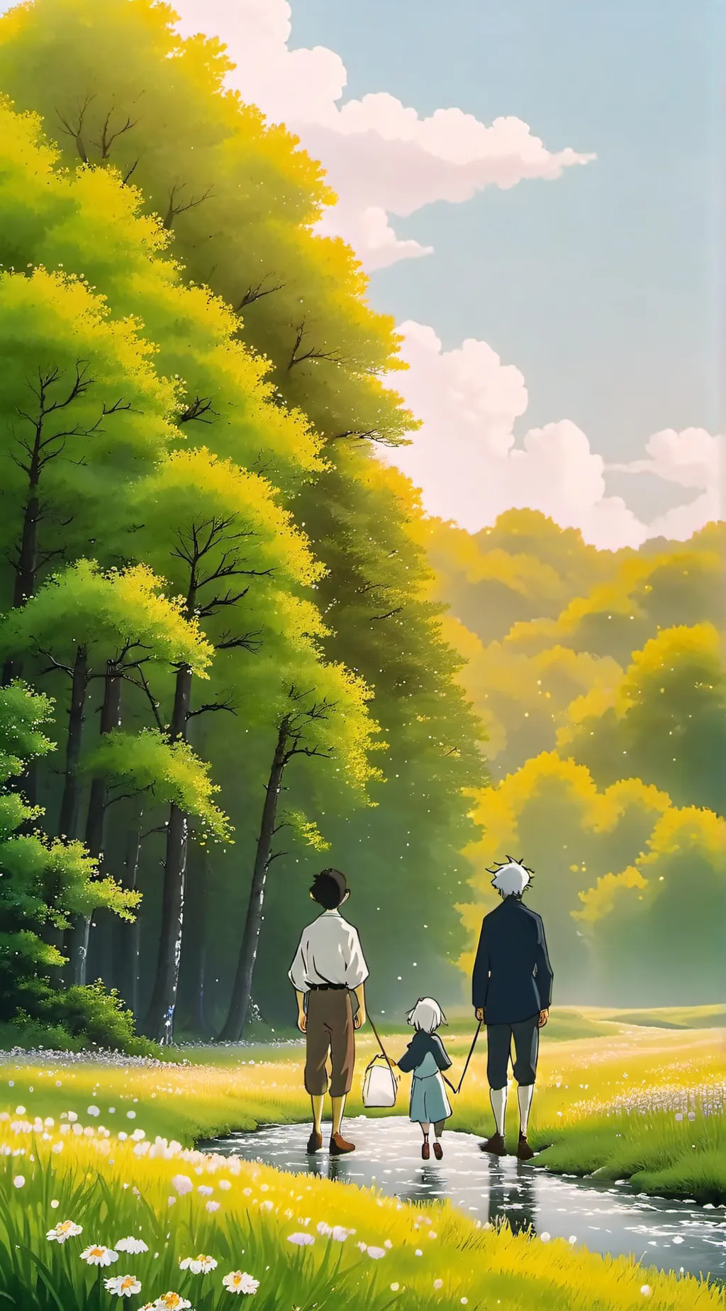 ai character: GRASS background