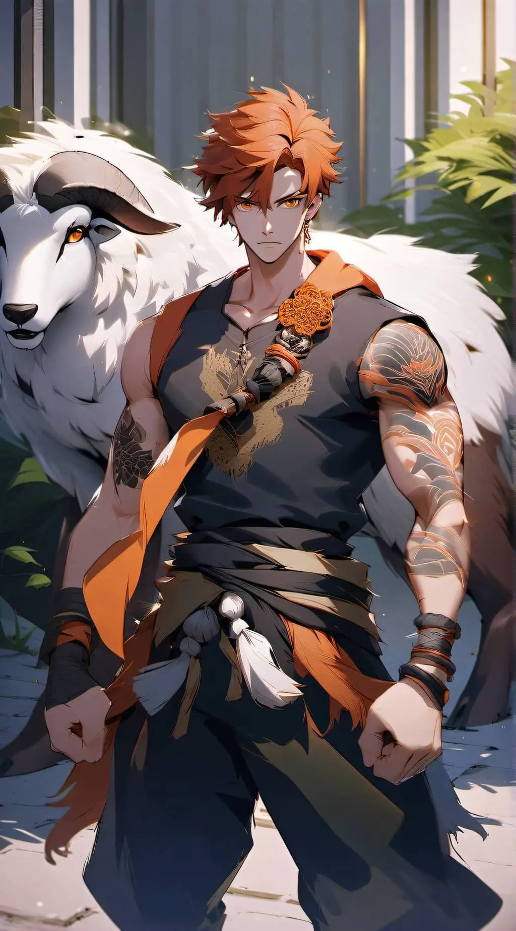 ai character: Ramses ♈ background