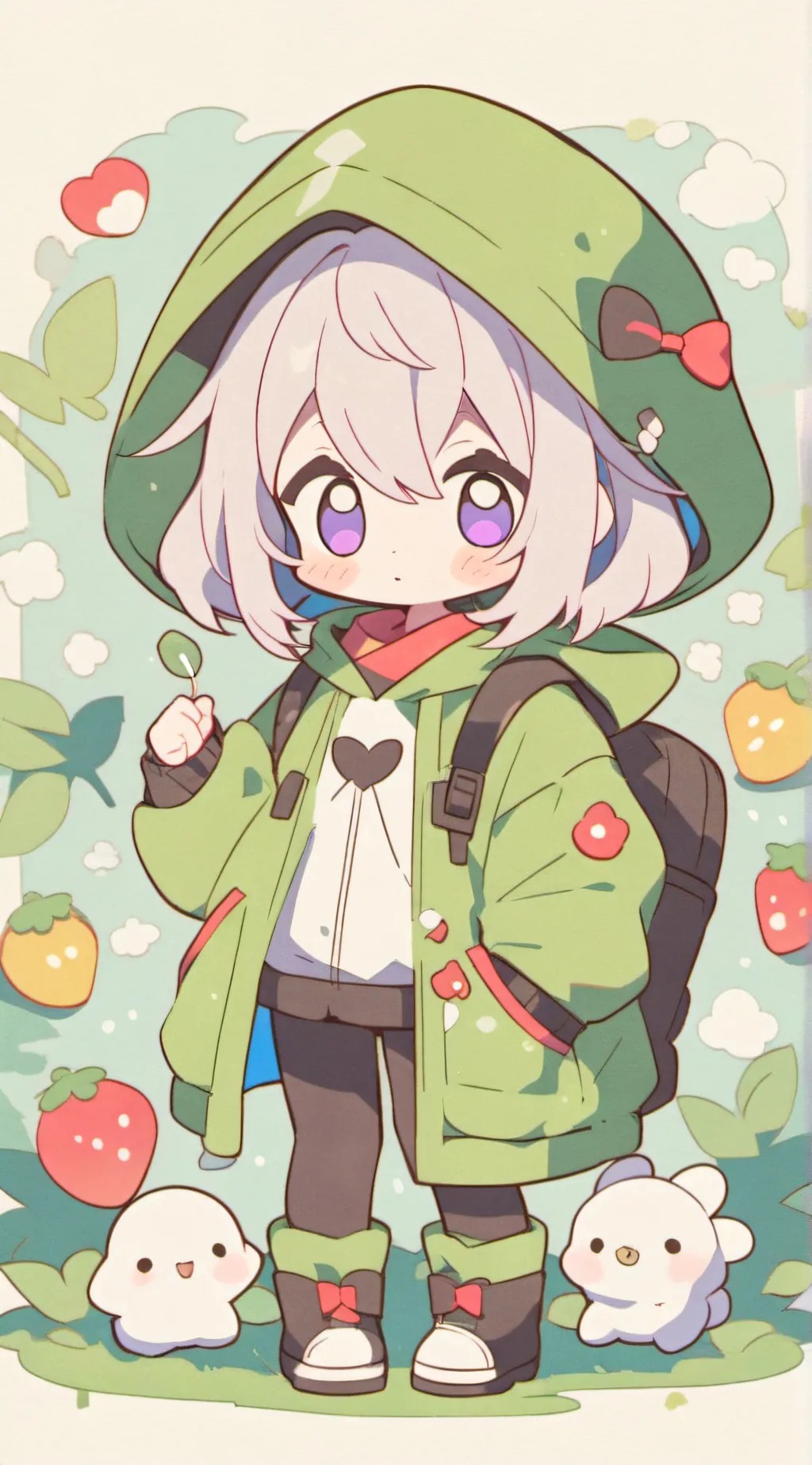 ai character: Inside out 2 background