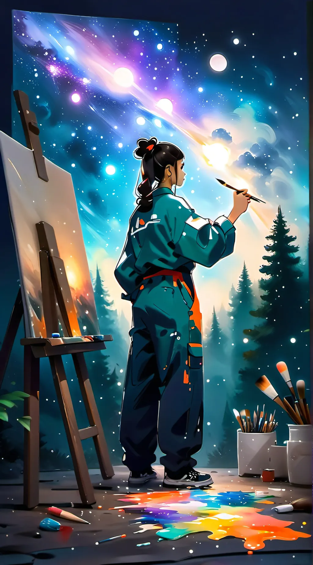 ai character: Raya background