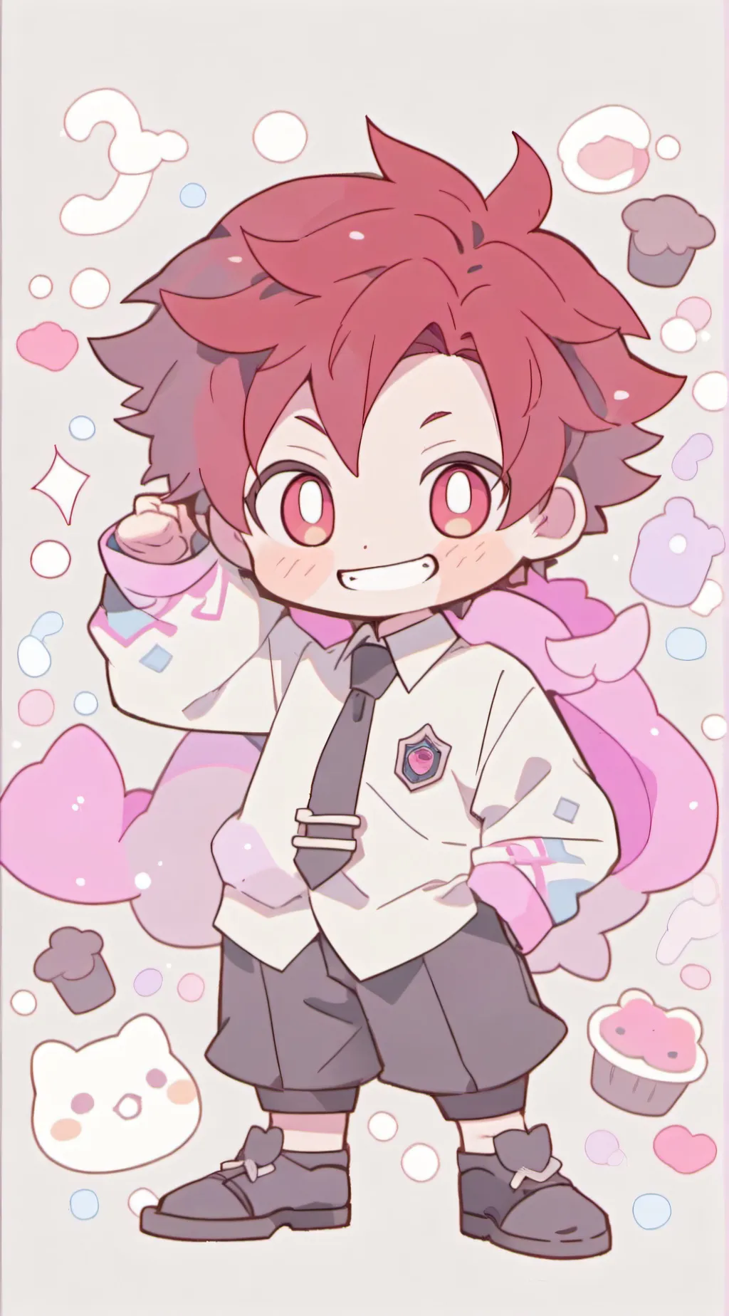 ai character: kiri  (kirimina) background