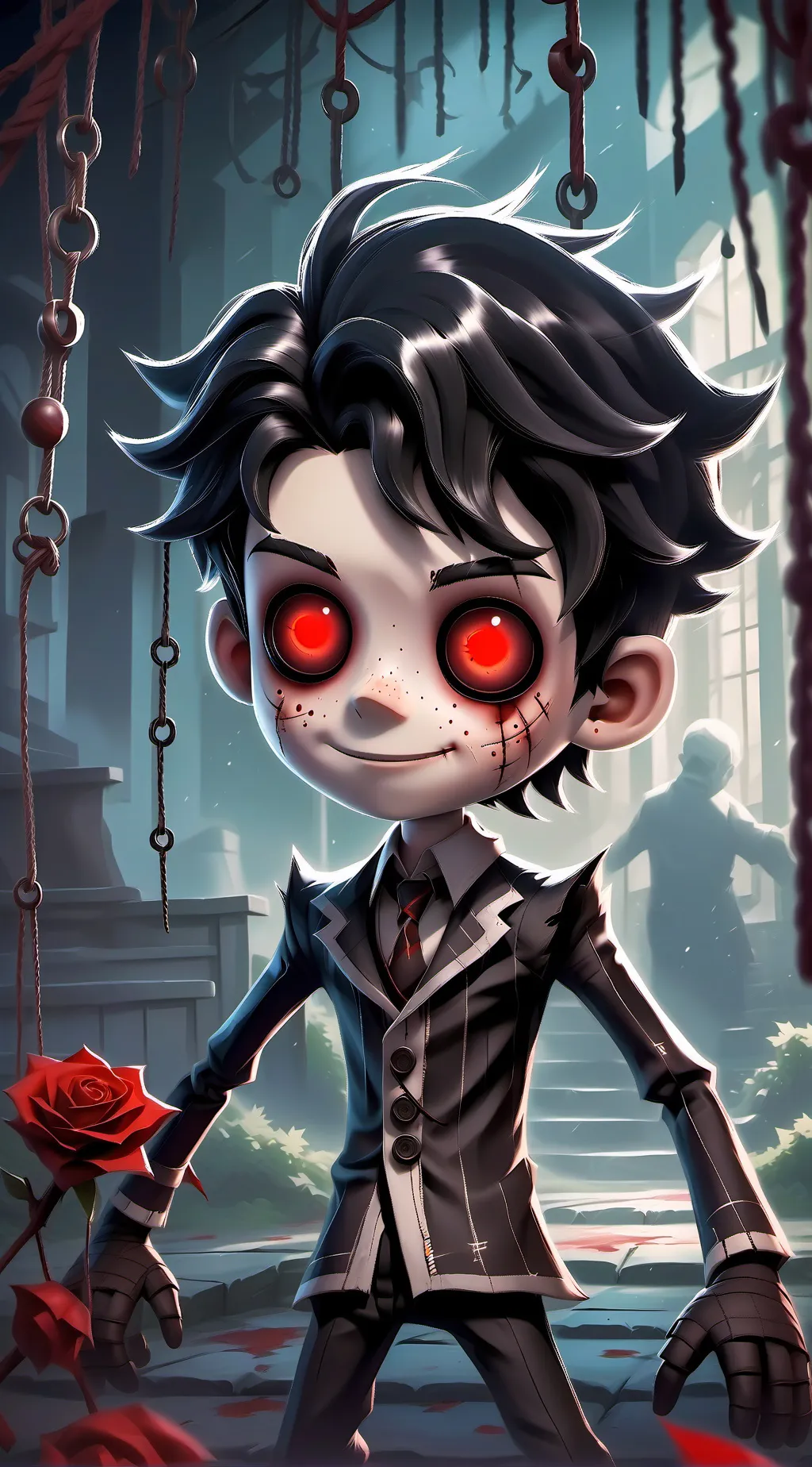 ai character: freddy  background