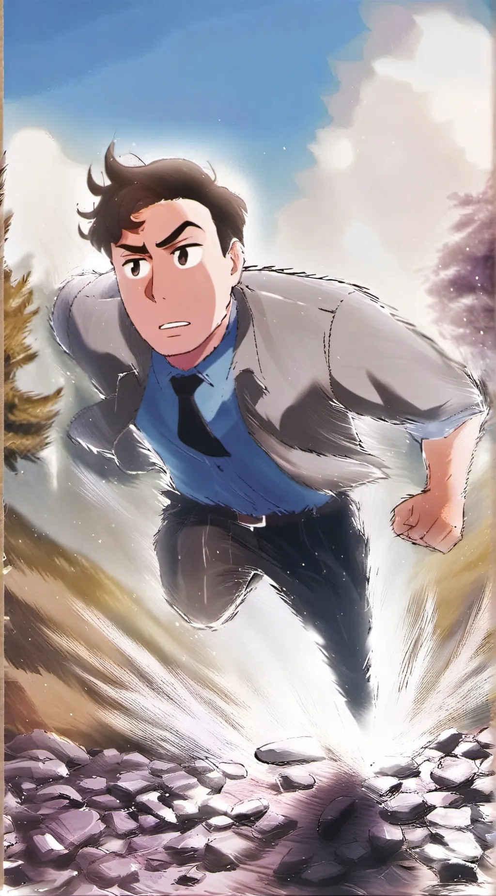 ai character: Stanley background