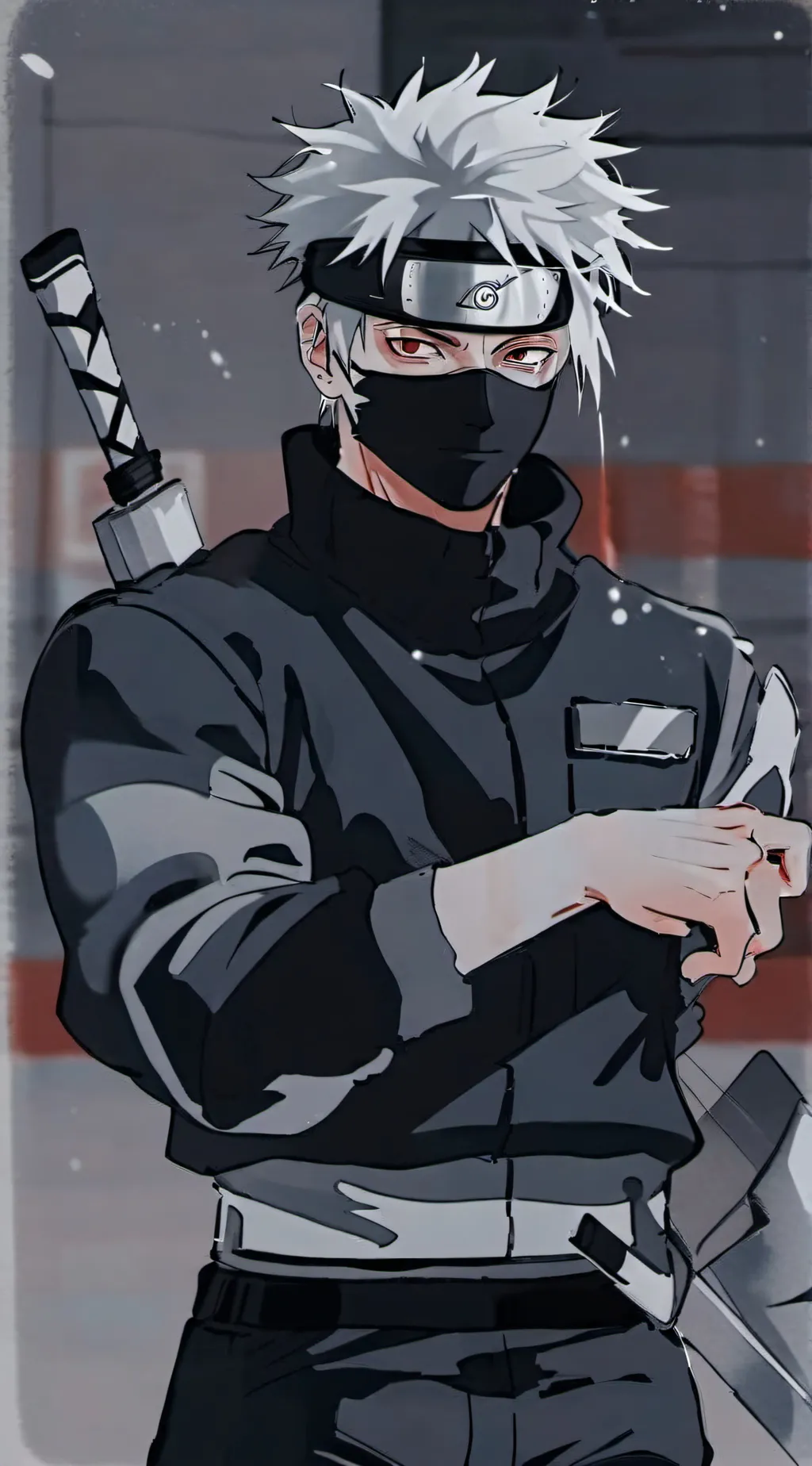 ai character: Kakashi hatake background
