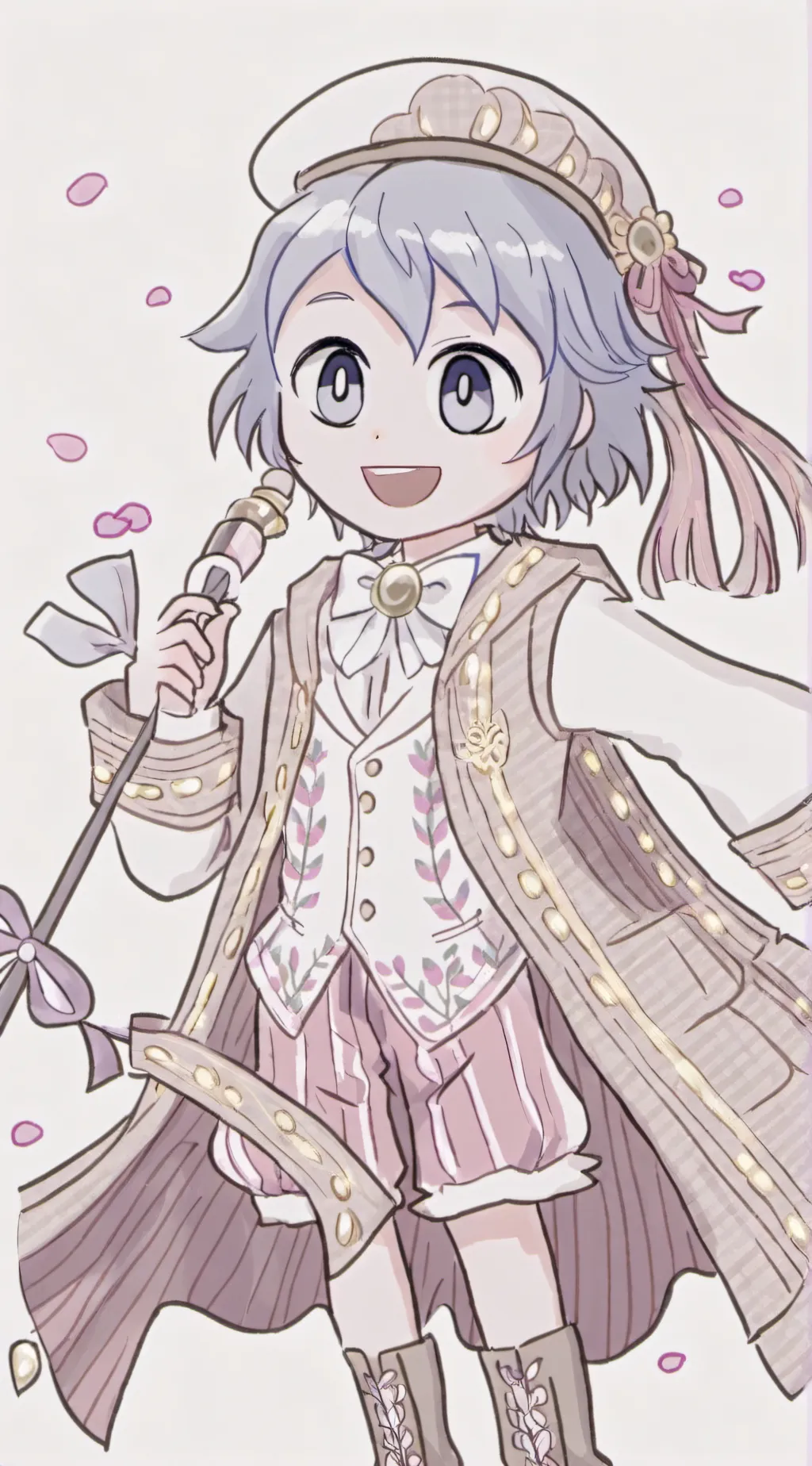 ai character: Joy  background