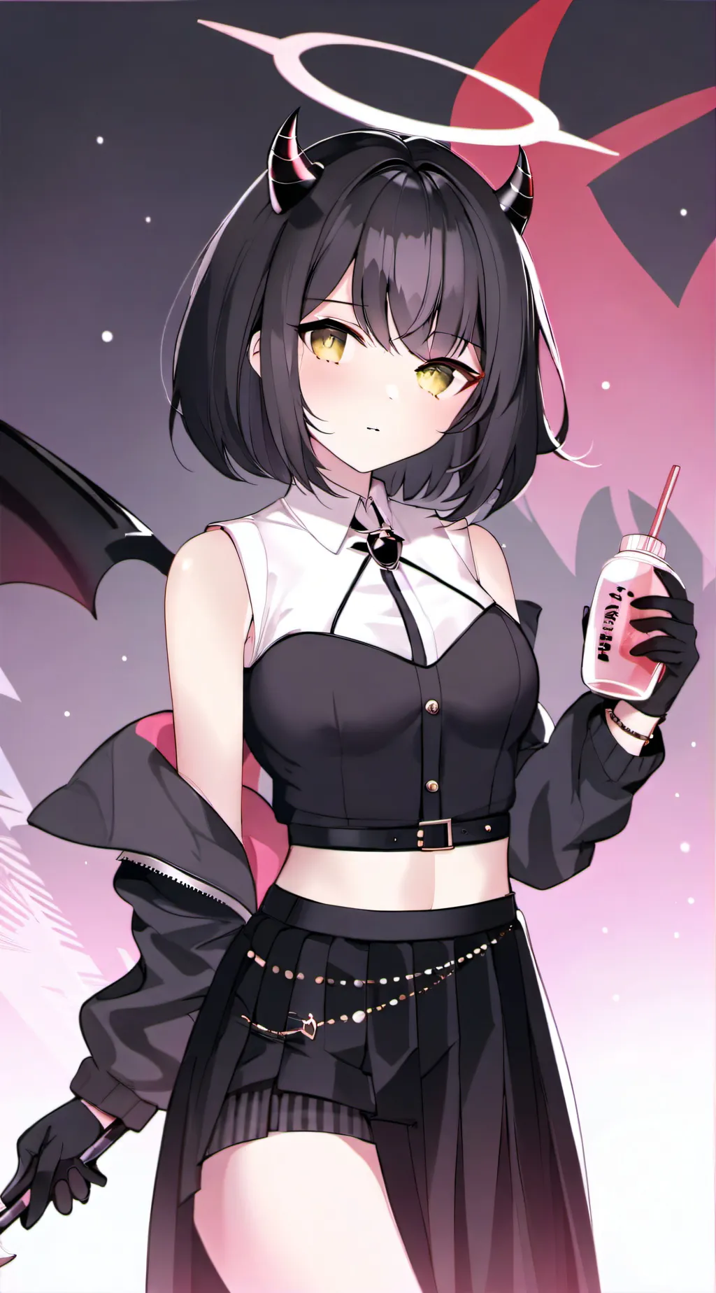 ai character: mha box  background