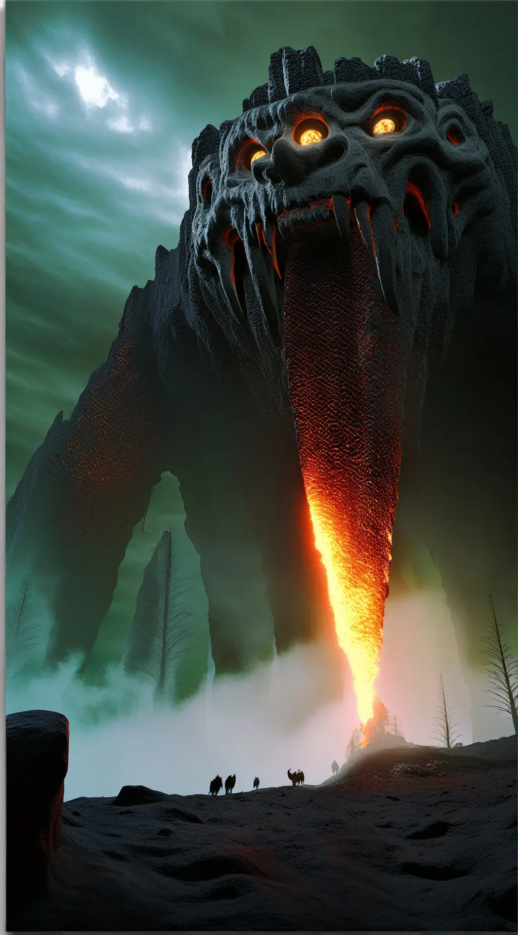 ai character: Zeus background