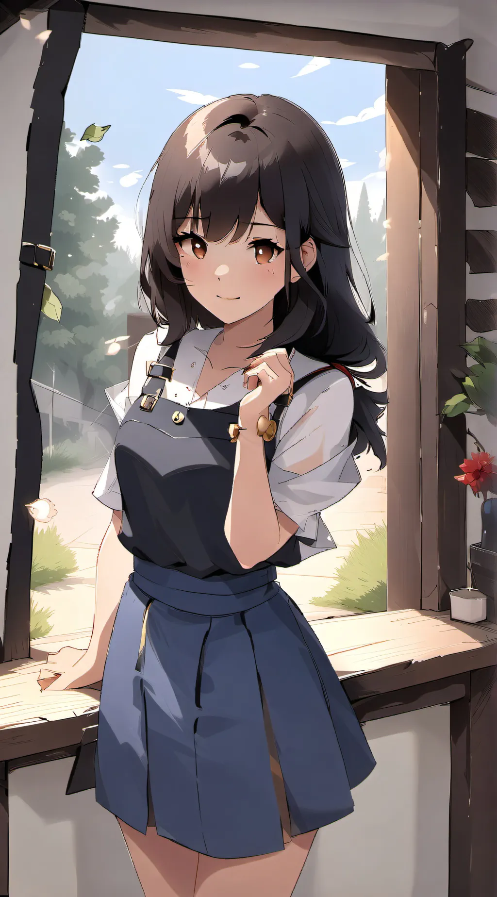 ai character: Lily background