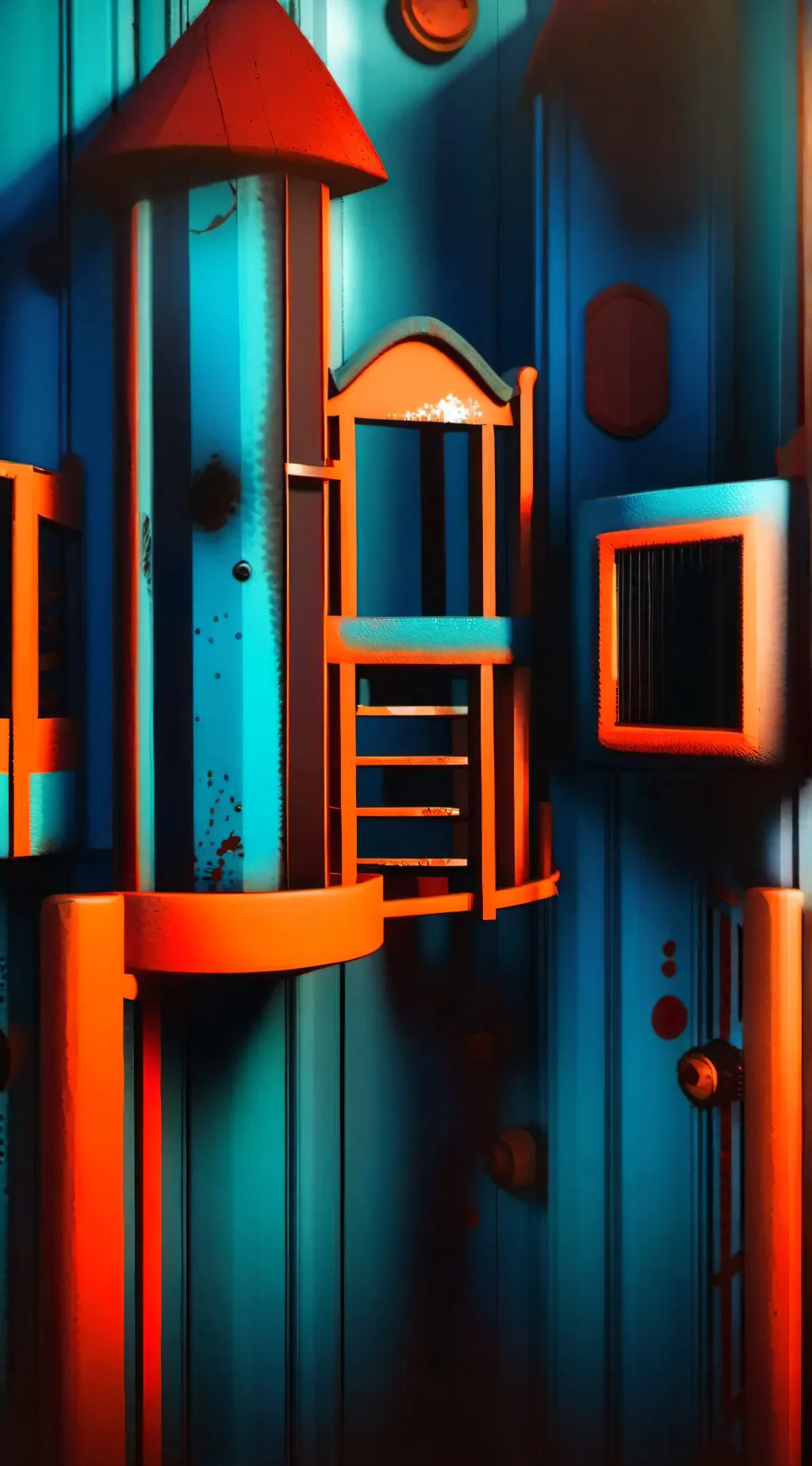 ai character: huggy wuggy background