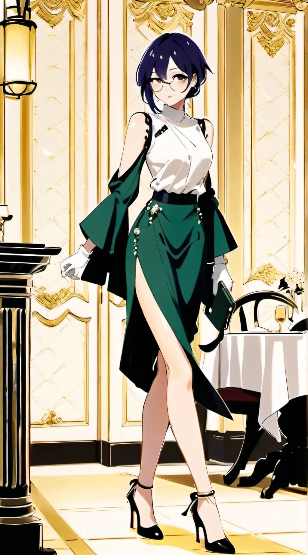 ai character: Sahara  background