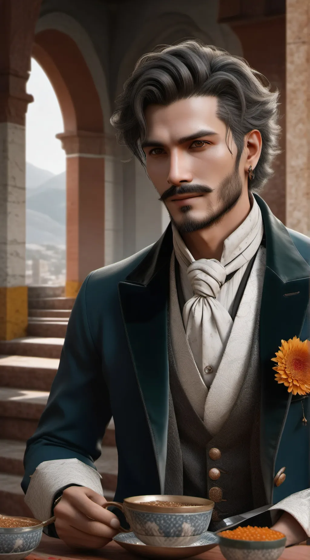 ai character: zioles background