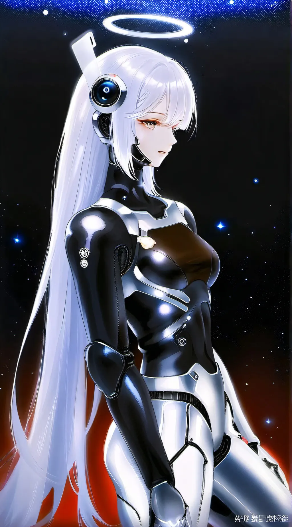 ai character: Luna background
