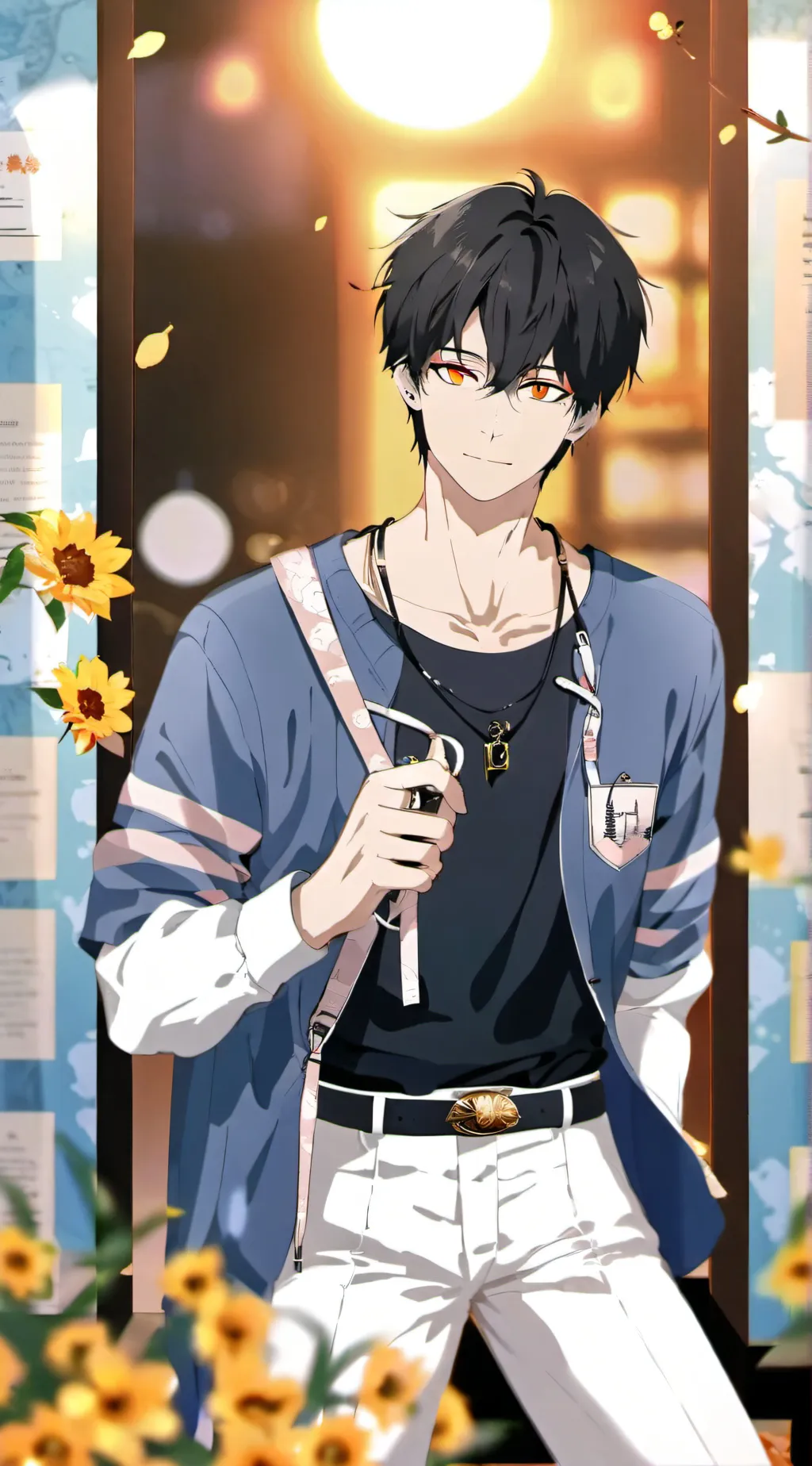 ai character: Liam background