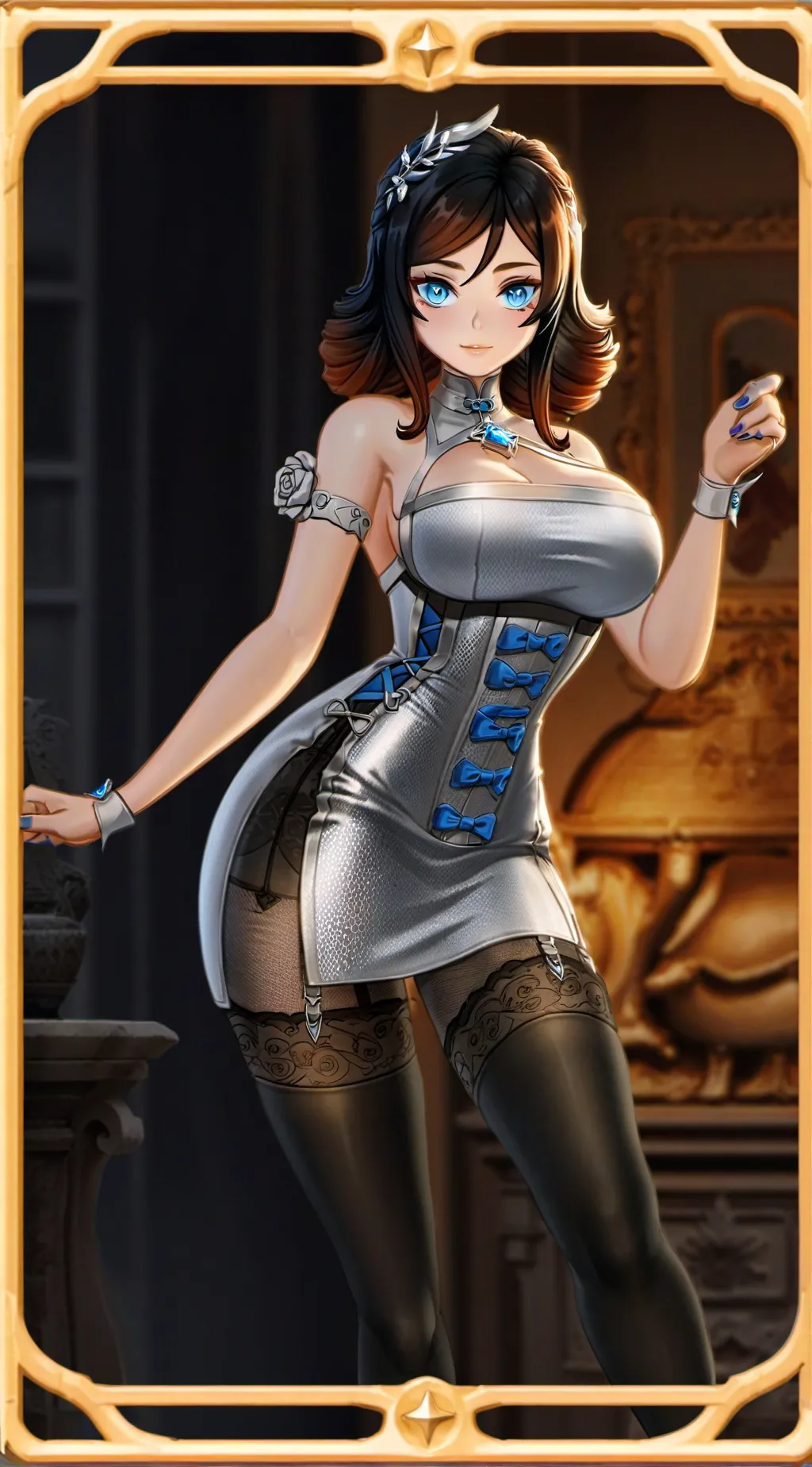 ai character: Miss Elizabeth background