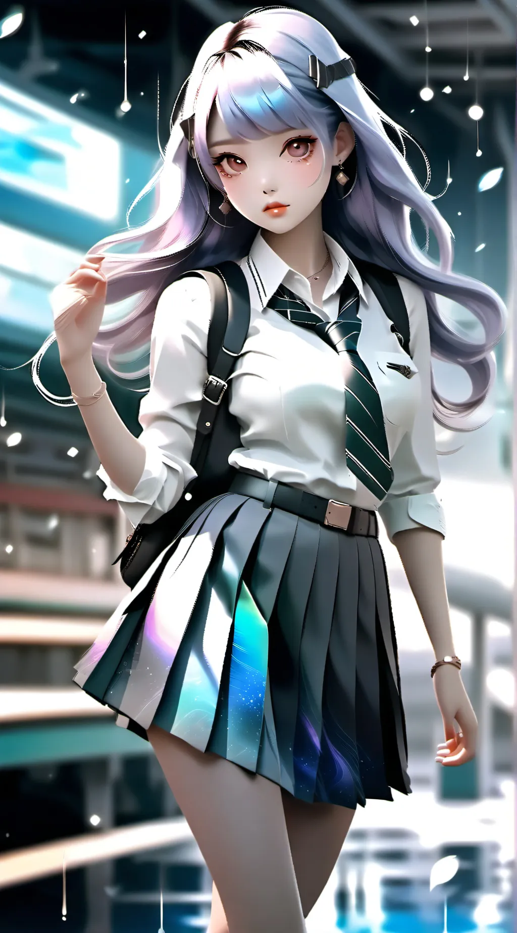 ai character: Mean girl background