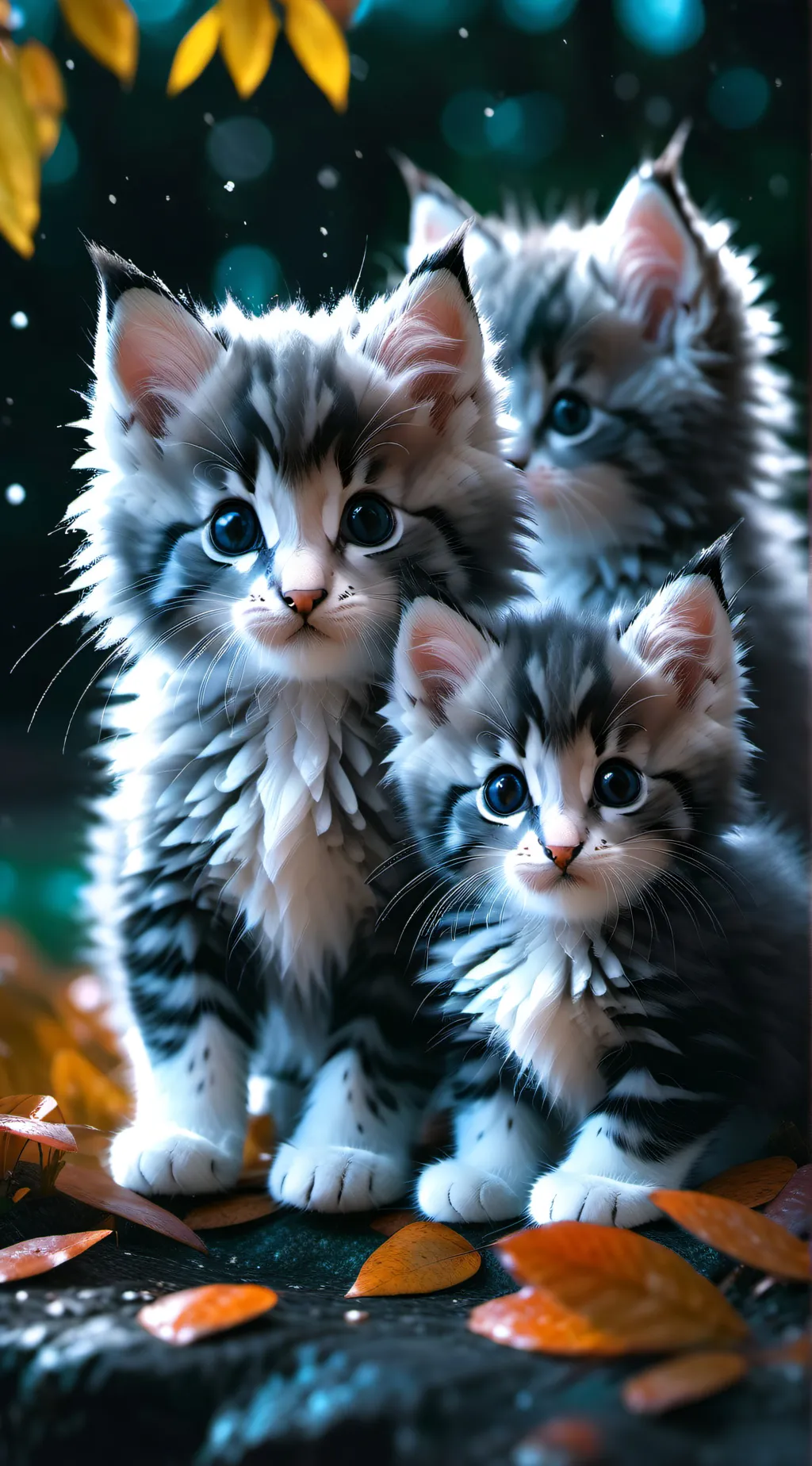 ai character: homeless cat fam background