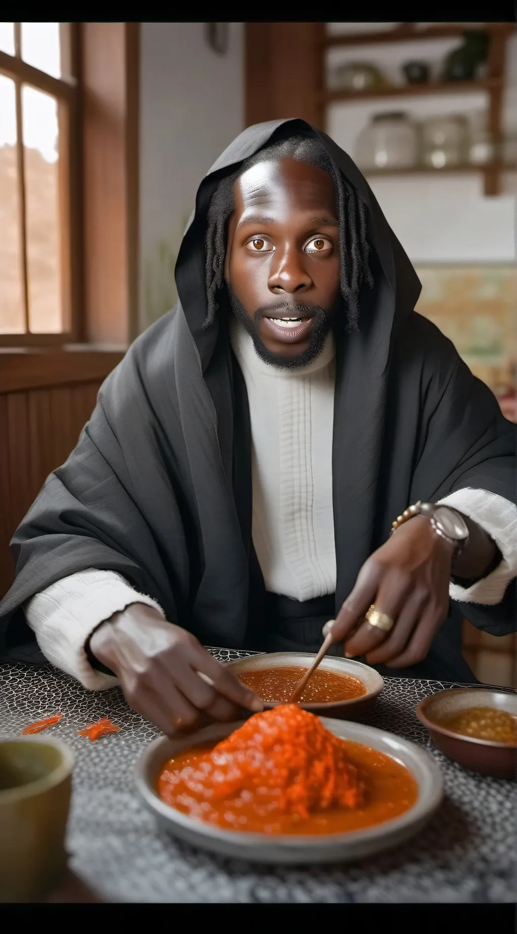 ai character: Casper background