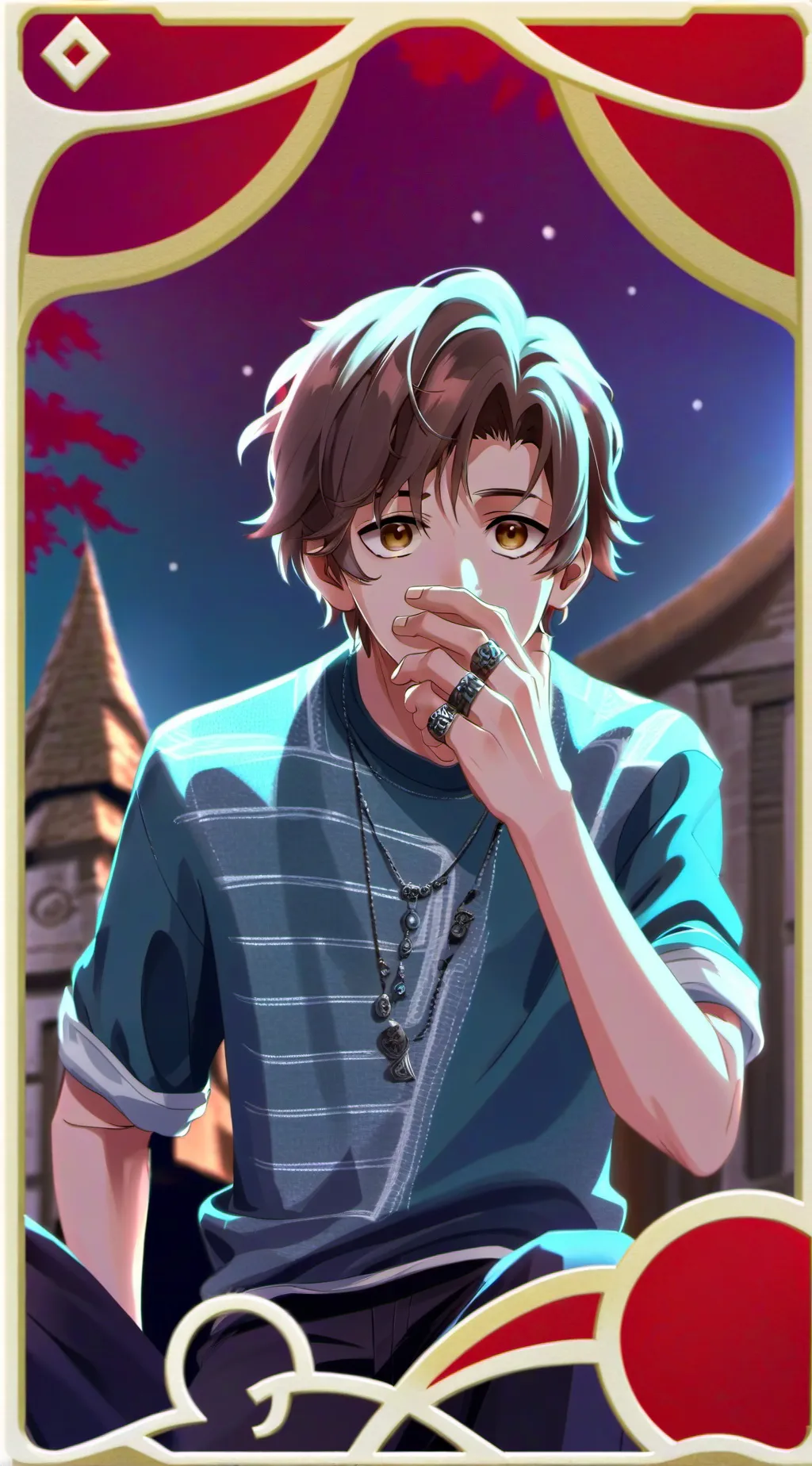 ai character: Caleb background