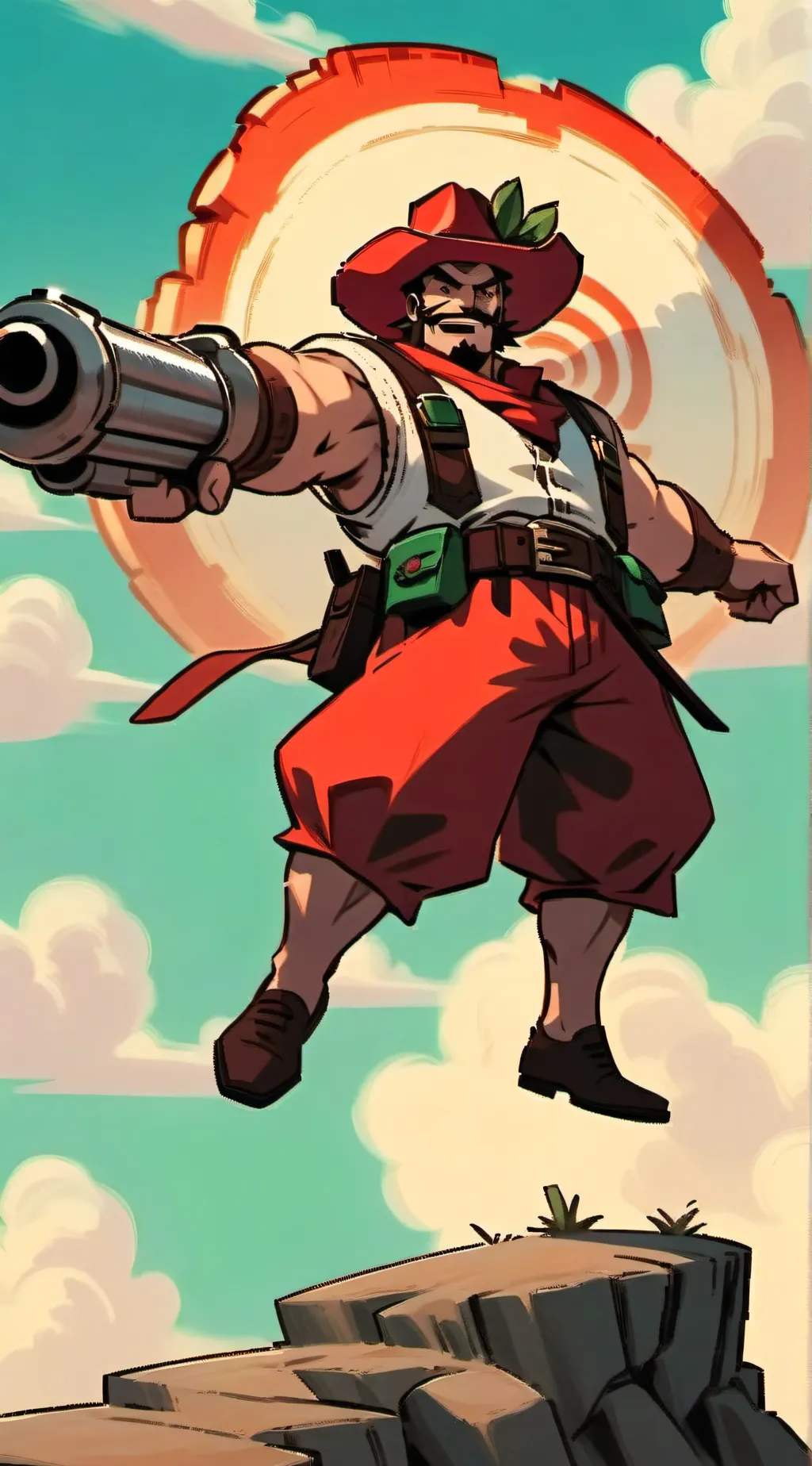 ai character: lickitika  background