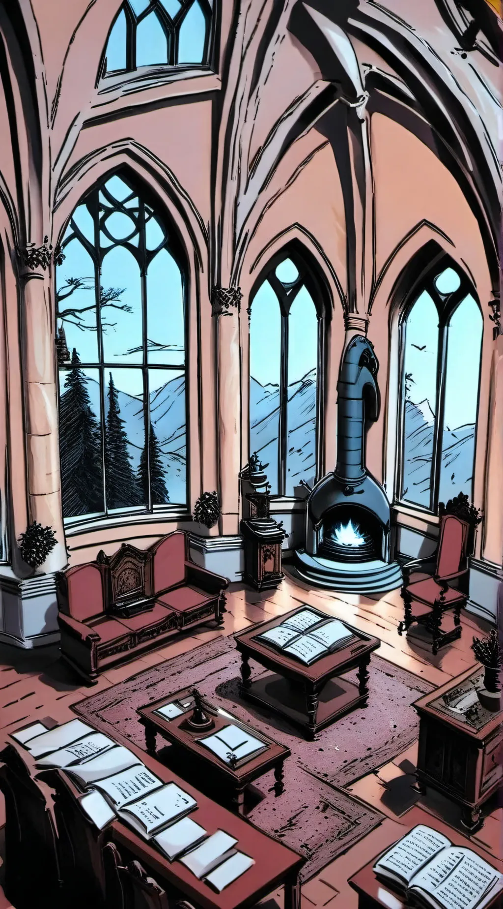 ai character: ~HOGWARTS~ background