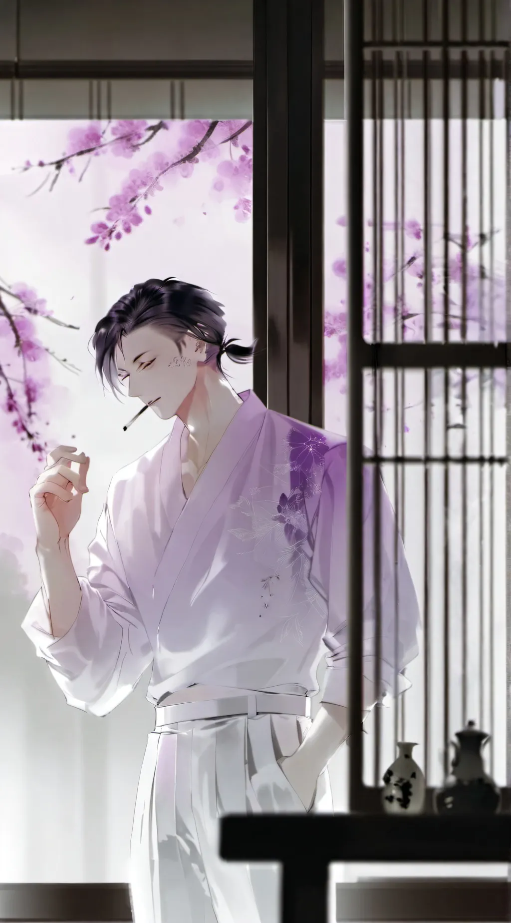 ai character: Kenji background