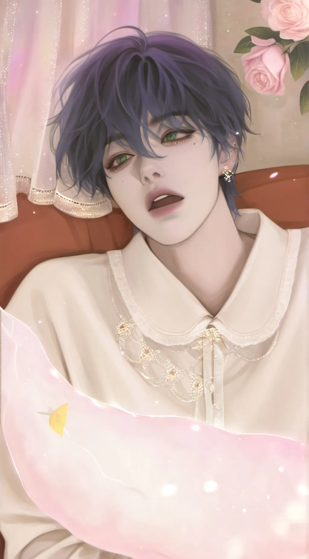 ai character: marz  background