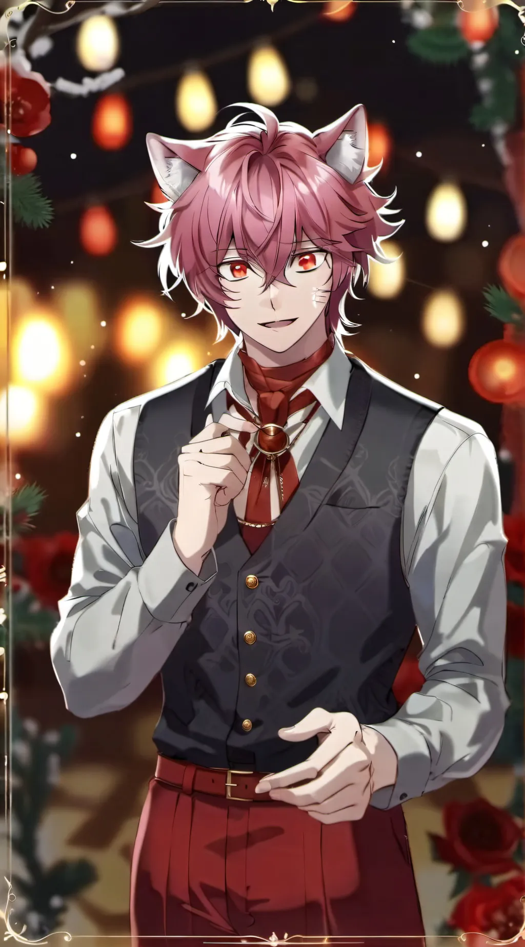 ai character: ♡~Leo~♡ background